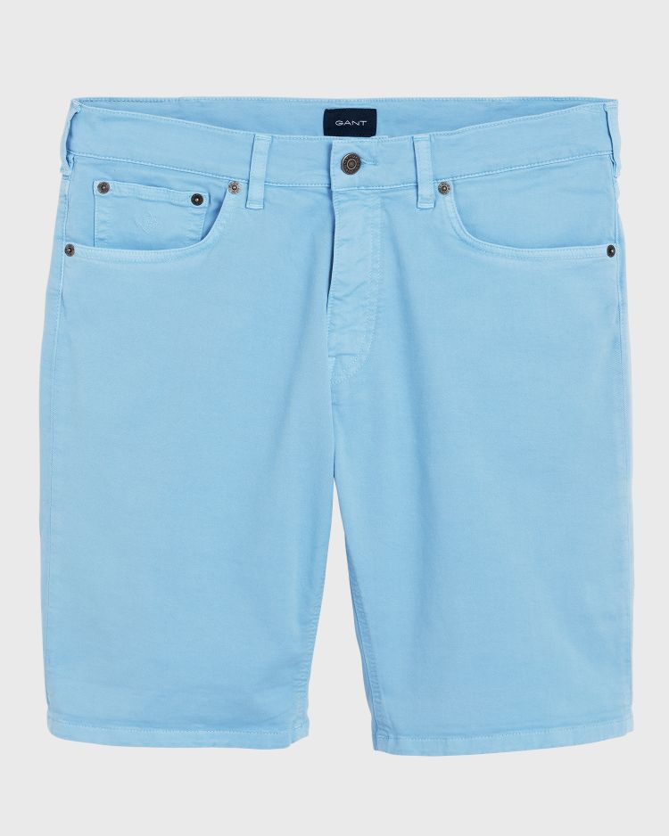 O1. REGULAR DESERT SHORTS -CAPRI BLUE