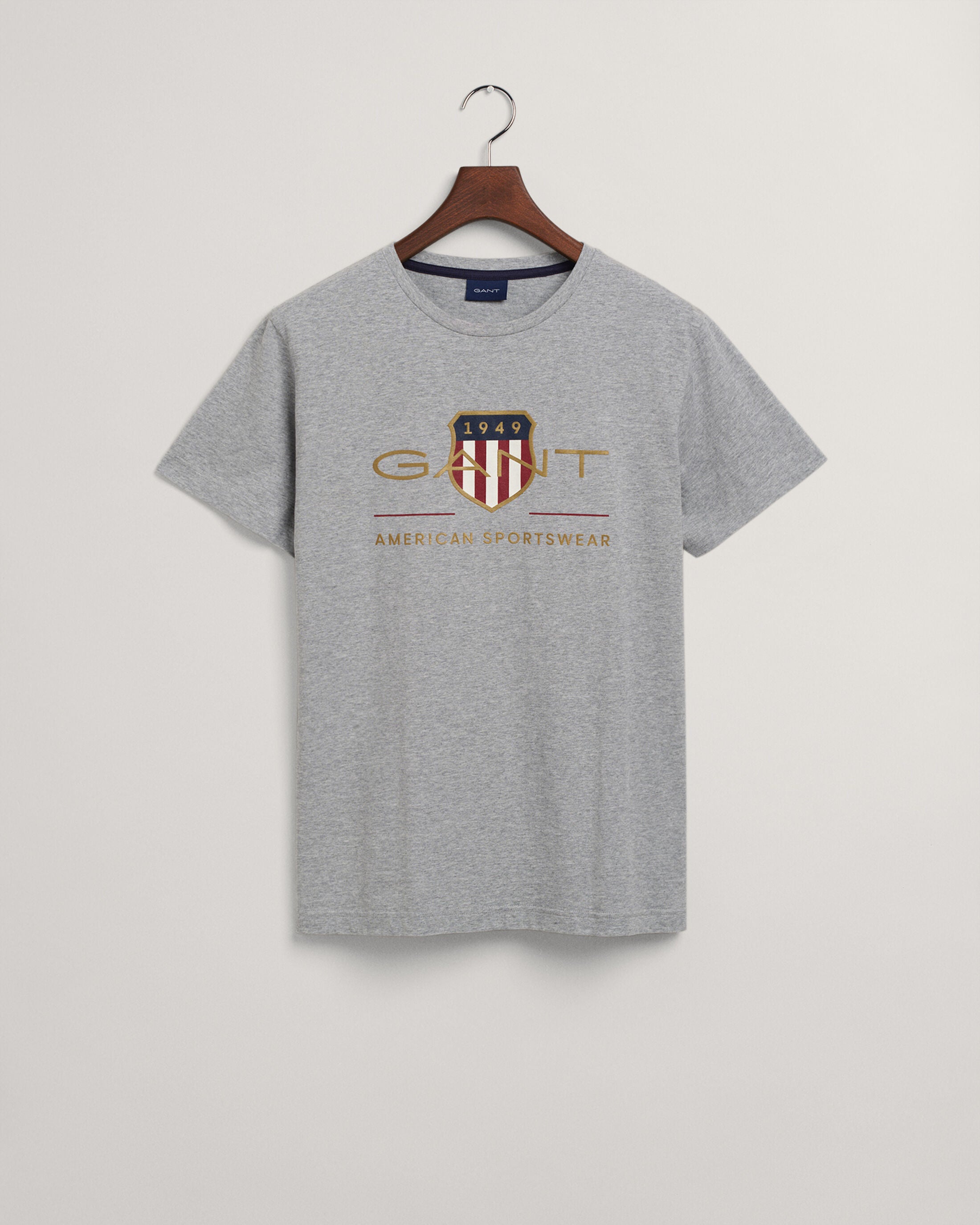 D2. ARCHIVE SHIELD SS T-SHIRT-GREY MELANGE