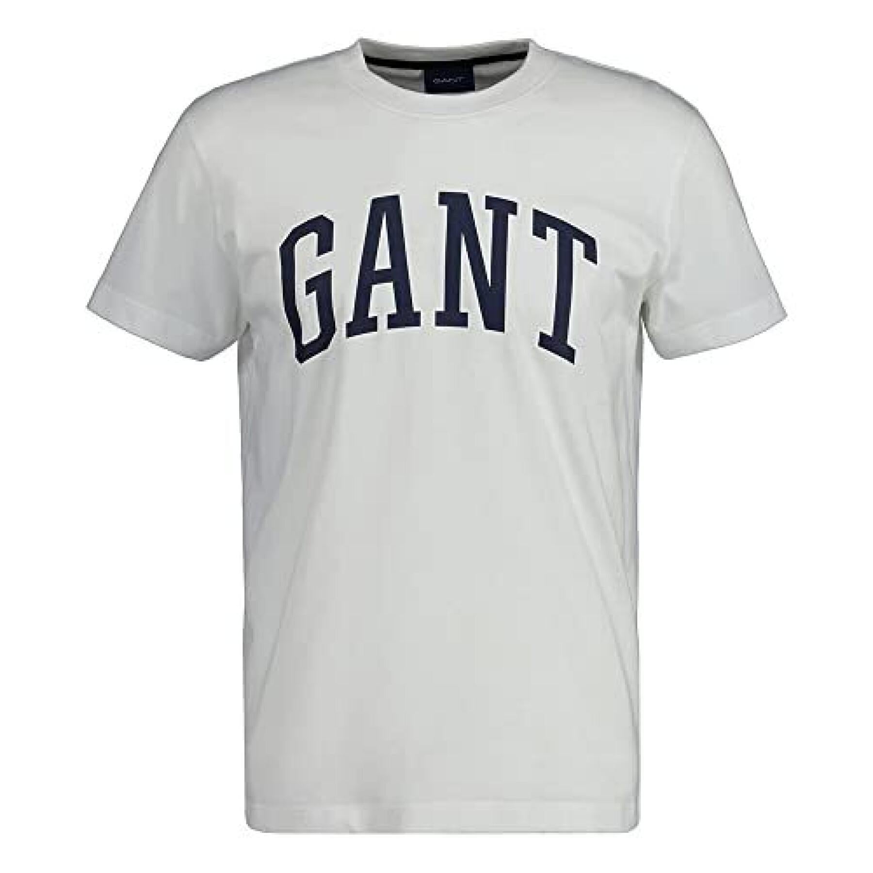 MD. GANT T-SHIRT-WHITE