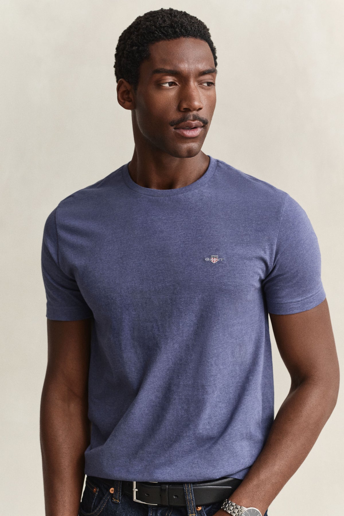 REG SHIELD SS T-SHIRT-NAVY BLUE