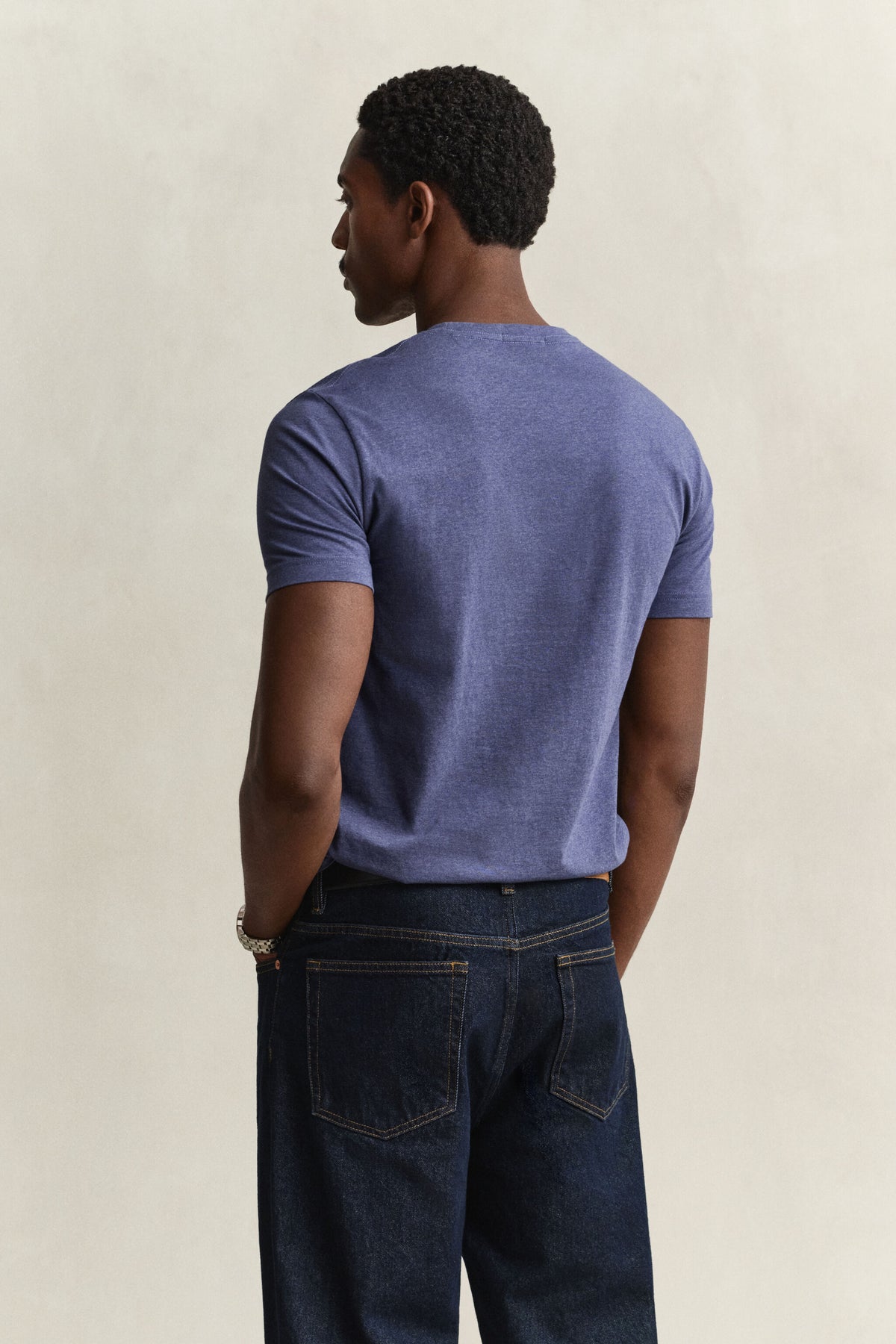 REG SHIELD SS T-SHIRT-NAVY BLUE