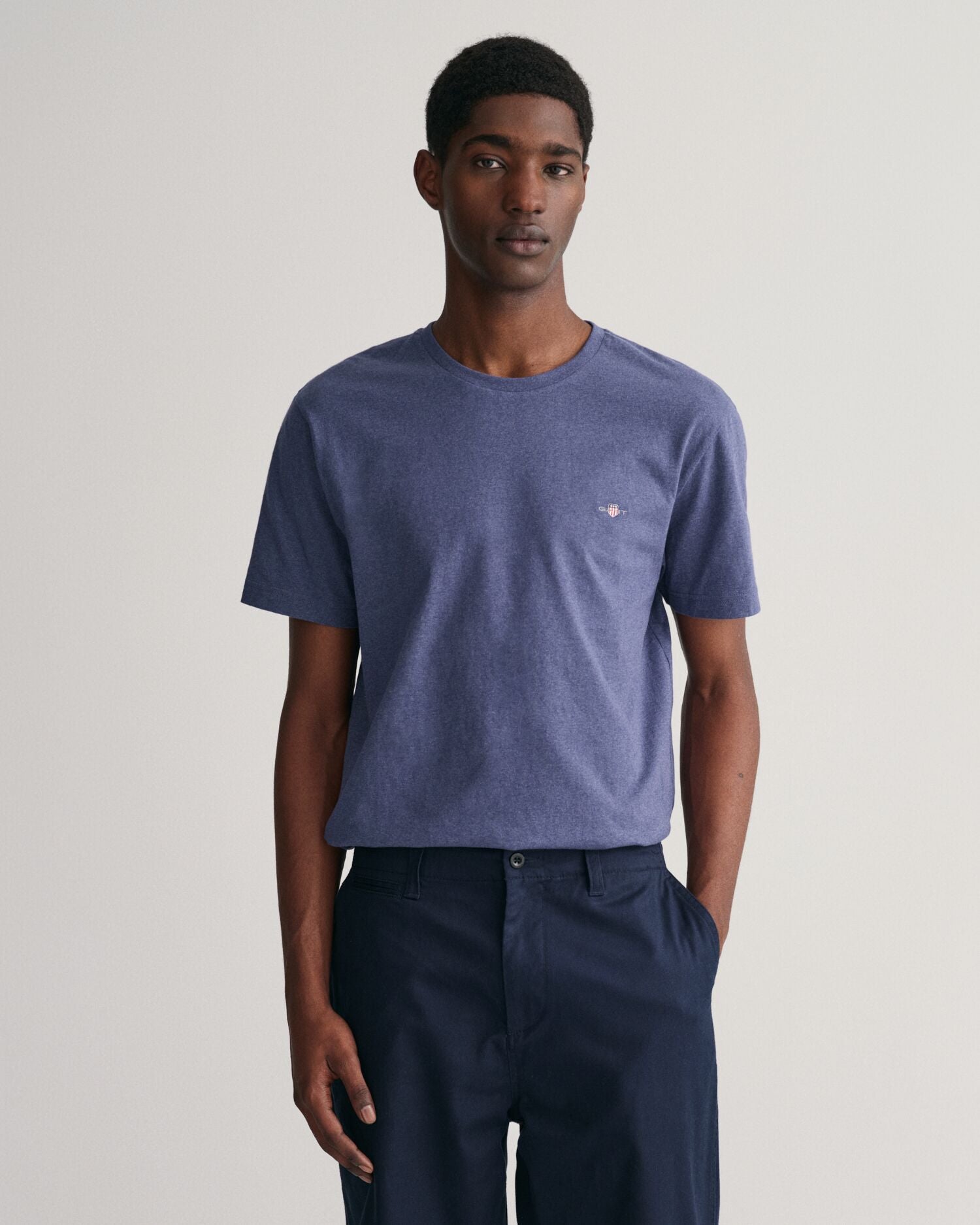 REG SHIELD SS T-SHIRT-NAVYBLUE