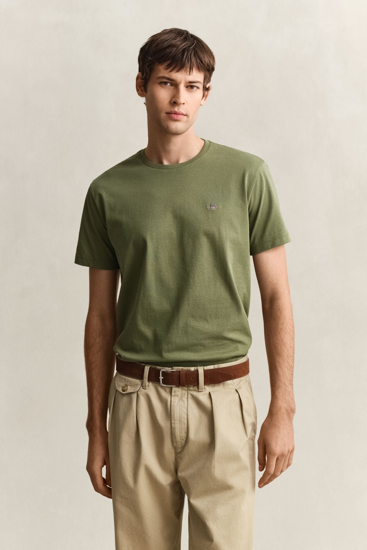 REG SHIELD SS T-SHIRT-DRY HERB GREEN