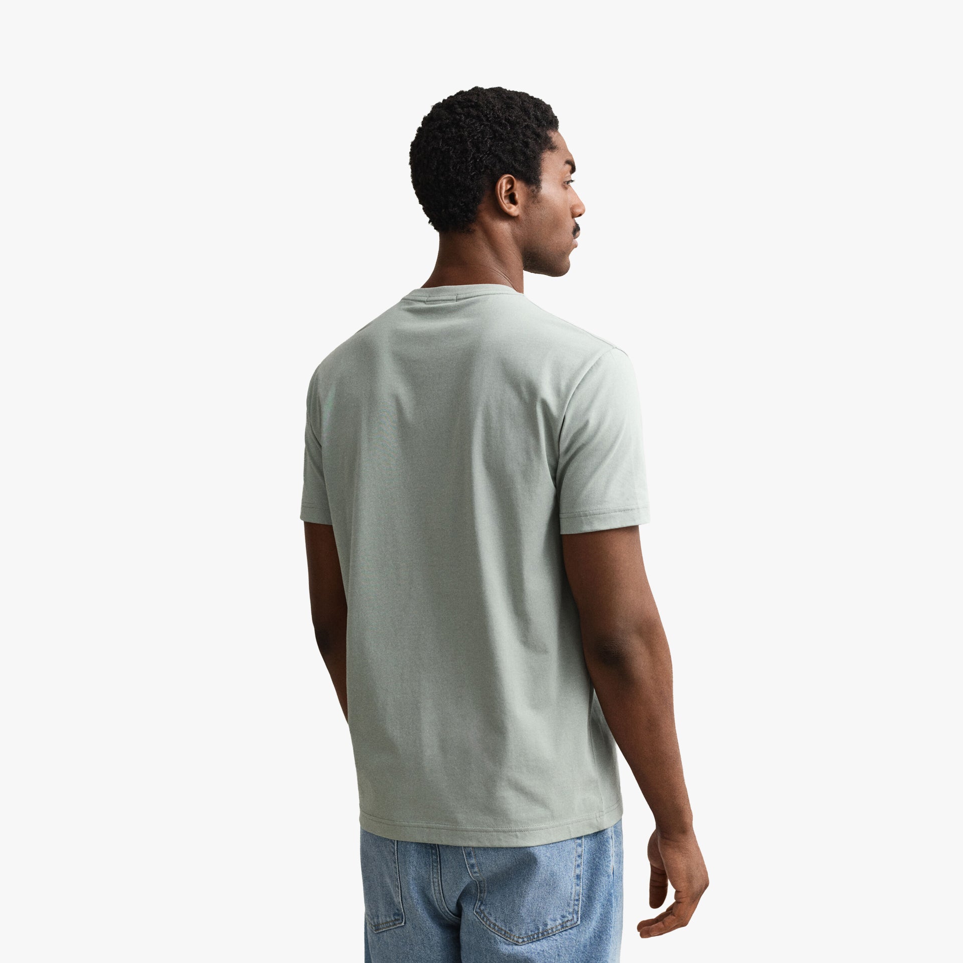 REG SHIELD SS T-SHIRT-CERAMIC GREY