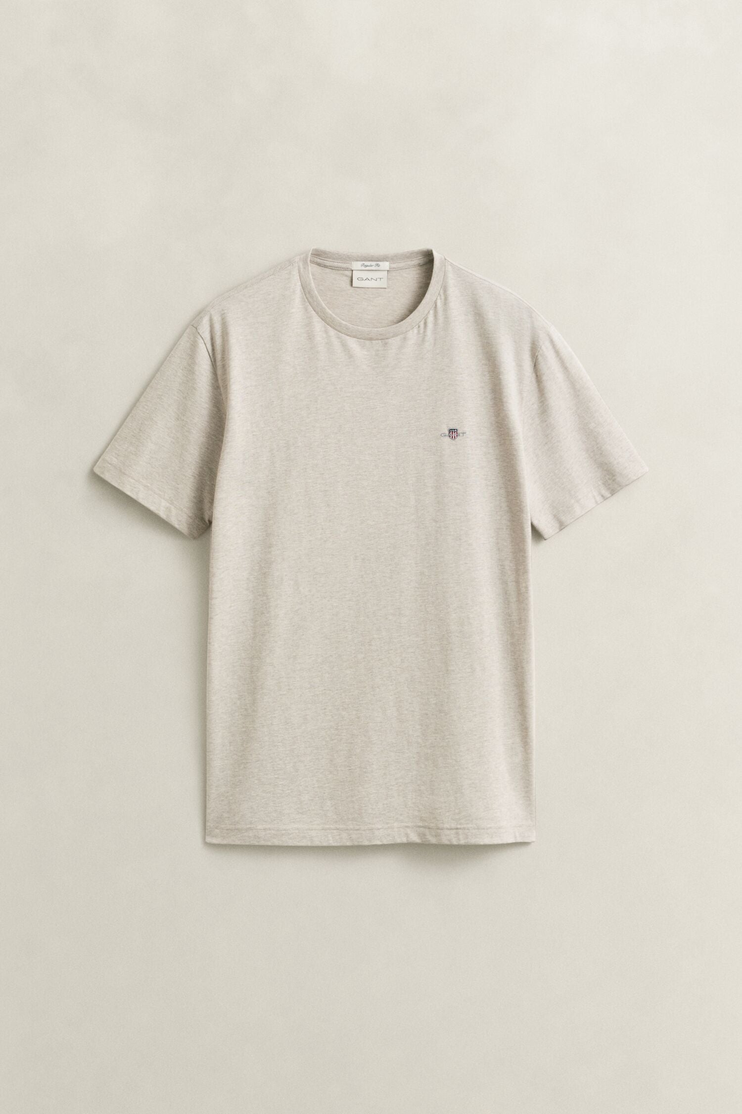REG SHIELD SS T-SHIRT-SEED MELANGE