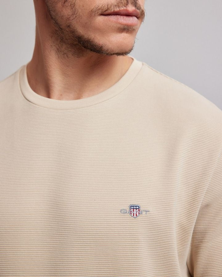 TEXTURE SS T-SHIRT-DRY SAND