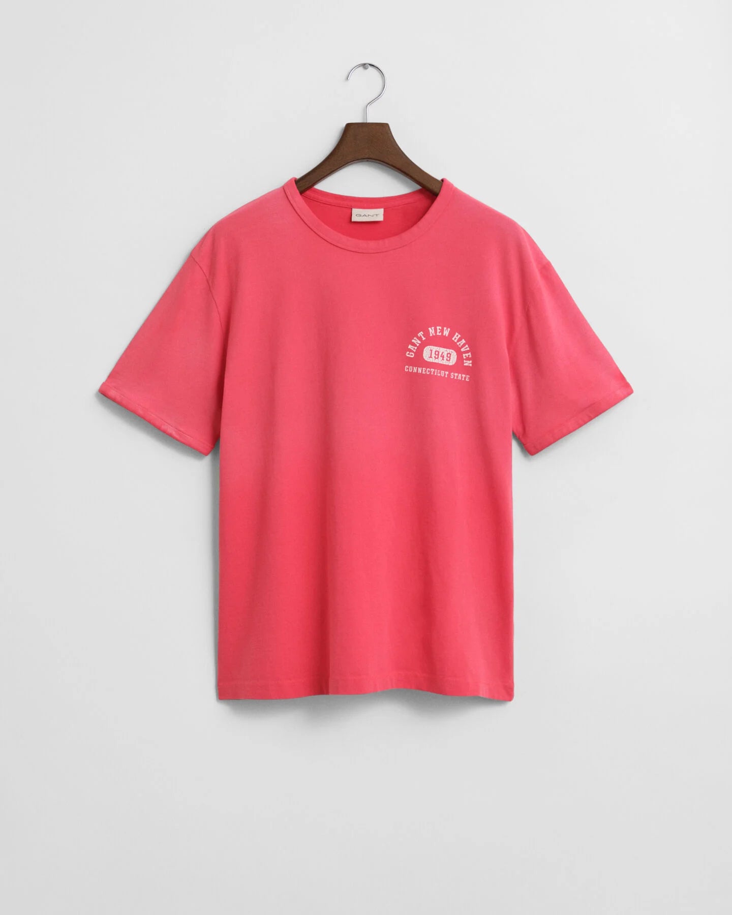 WASHED OUT T-SHIRT-POPPY RED