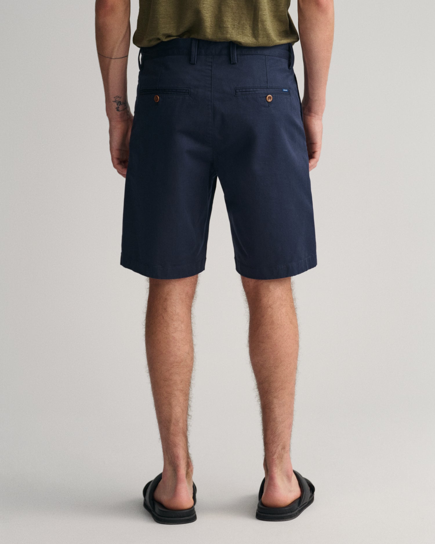 HALLDEN TWILL SHORTS-MARINE