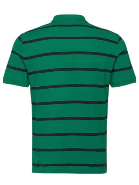 STRIPED POLO-BRIGHT GREEN