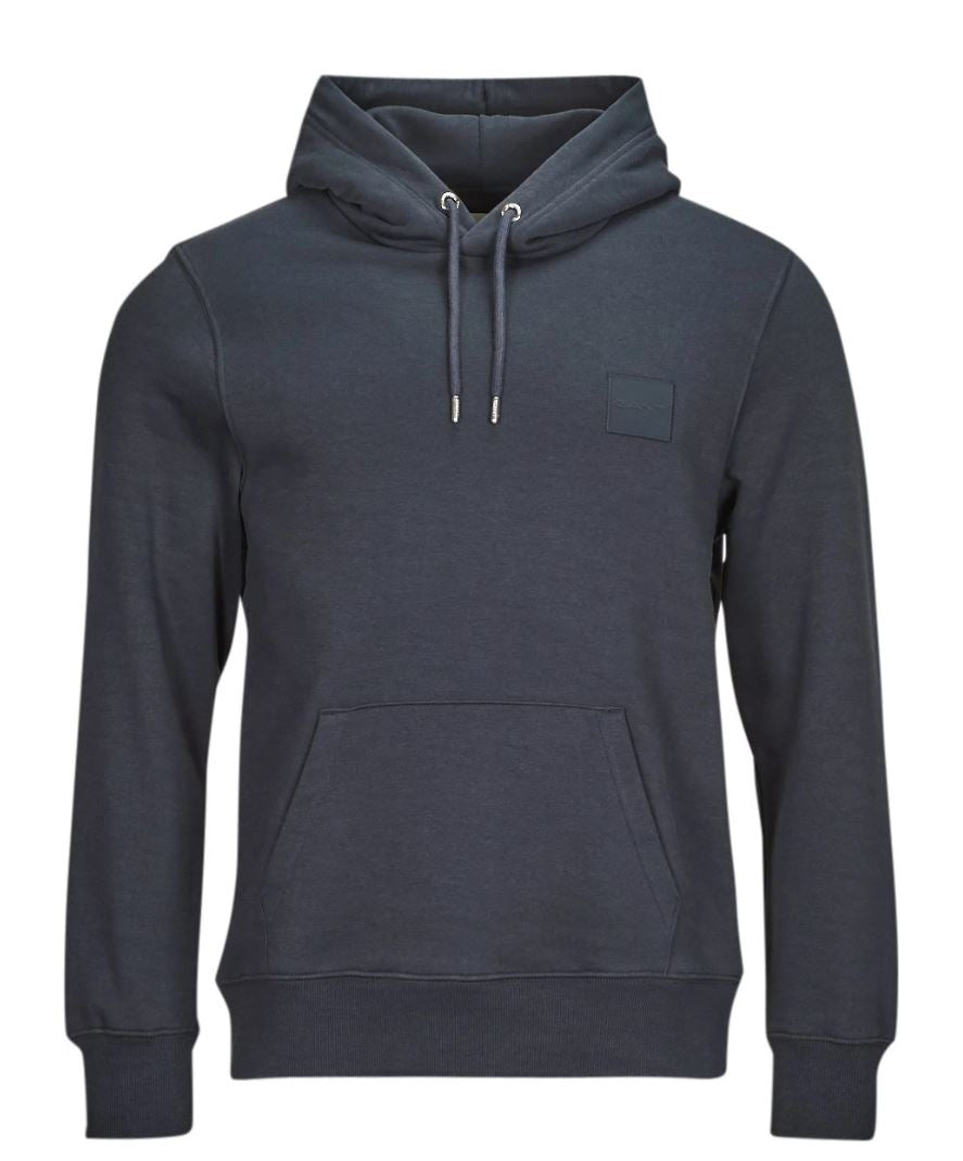 REG BADGE SWEAT HOODIE-DARK GRAPHITE