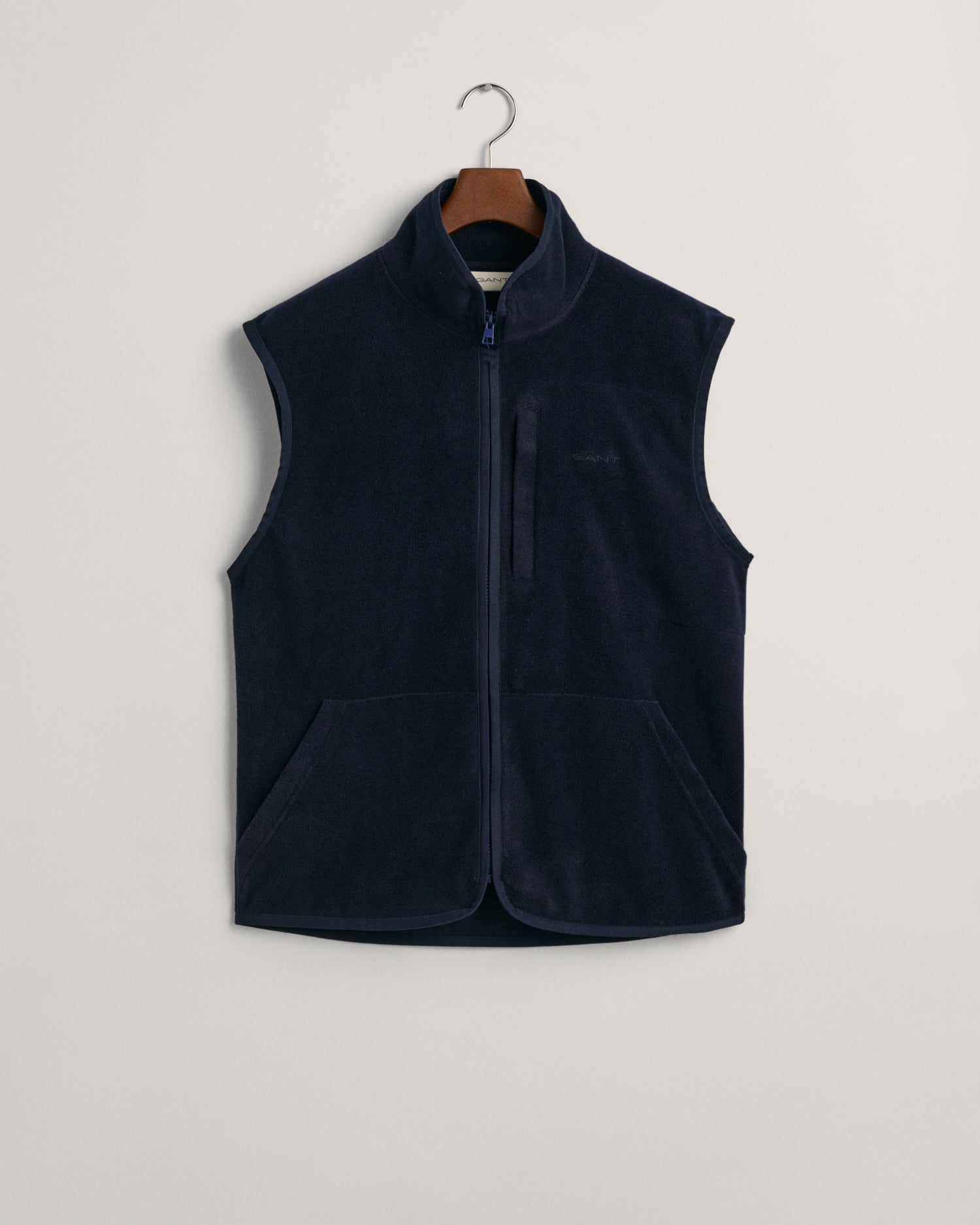 FLEECE VEST-EVENING BLUE