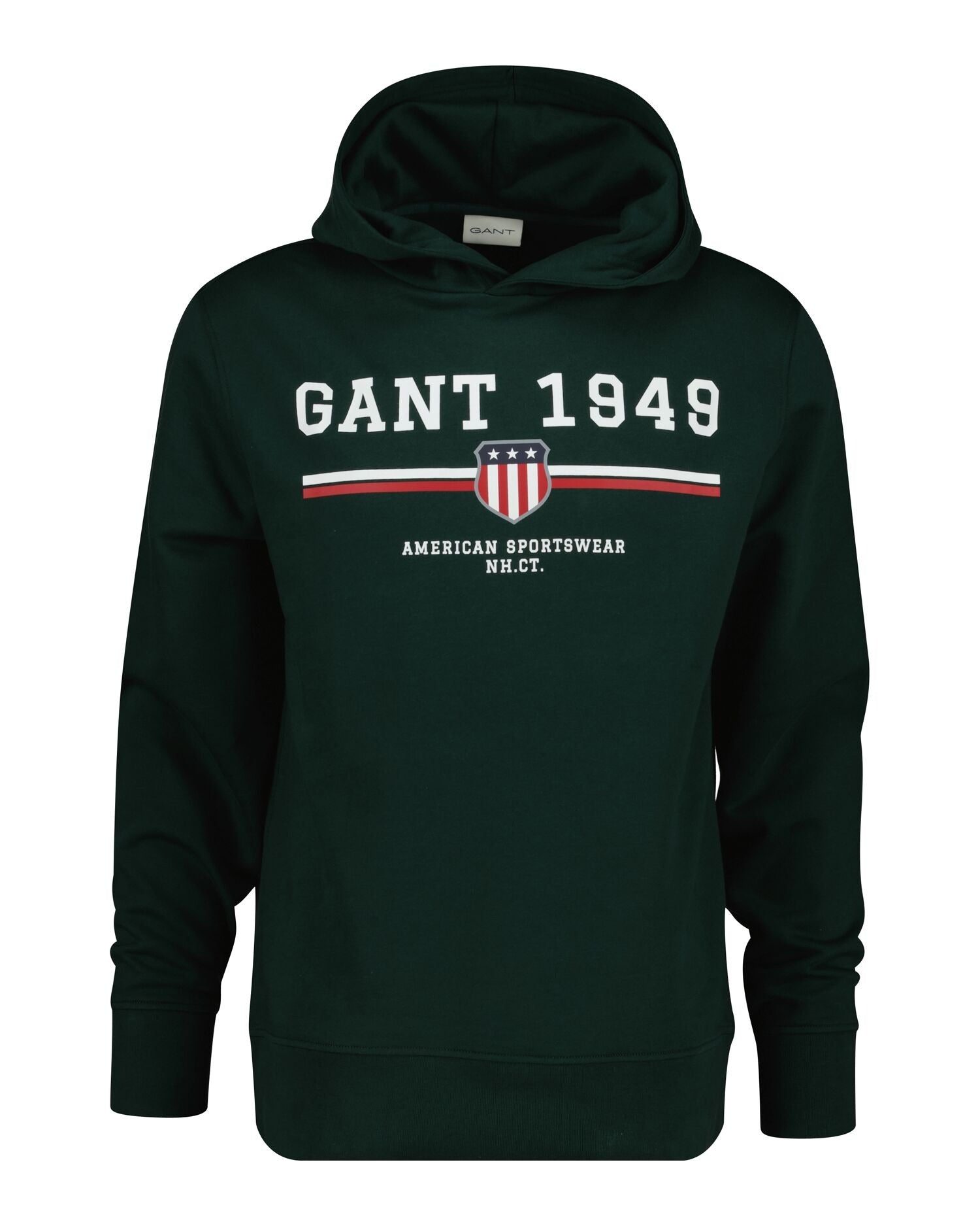 GRAPHIC HOODIE-TARTAN GREEN