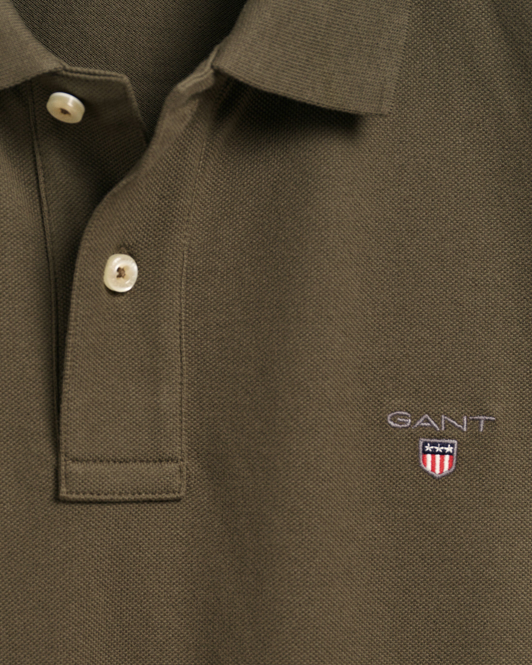 THE ORIGINAL PIQUE SS RUGGER-RACING GREEN