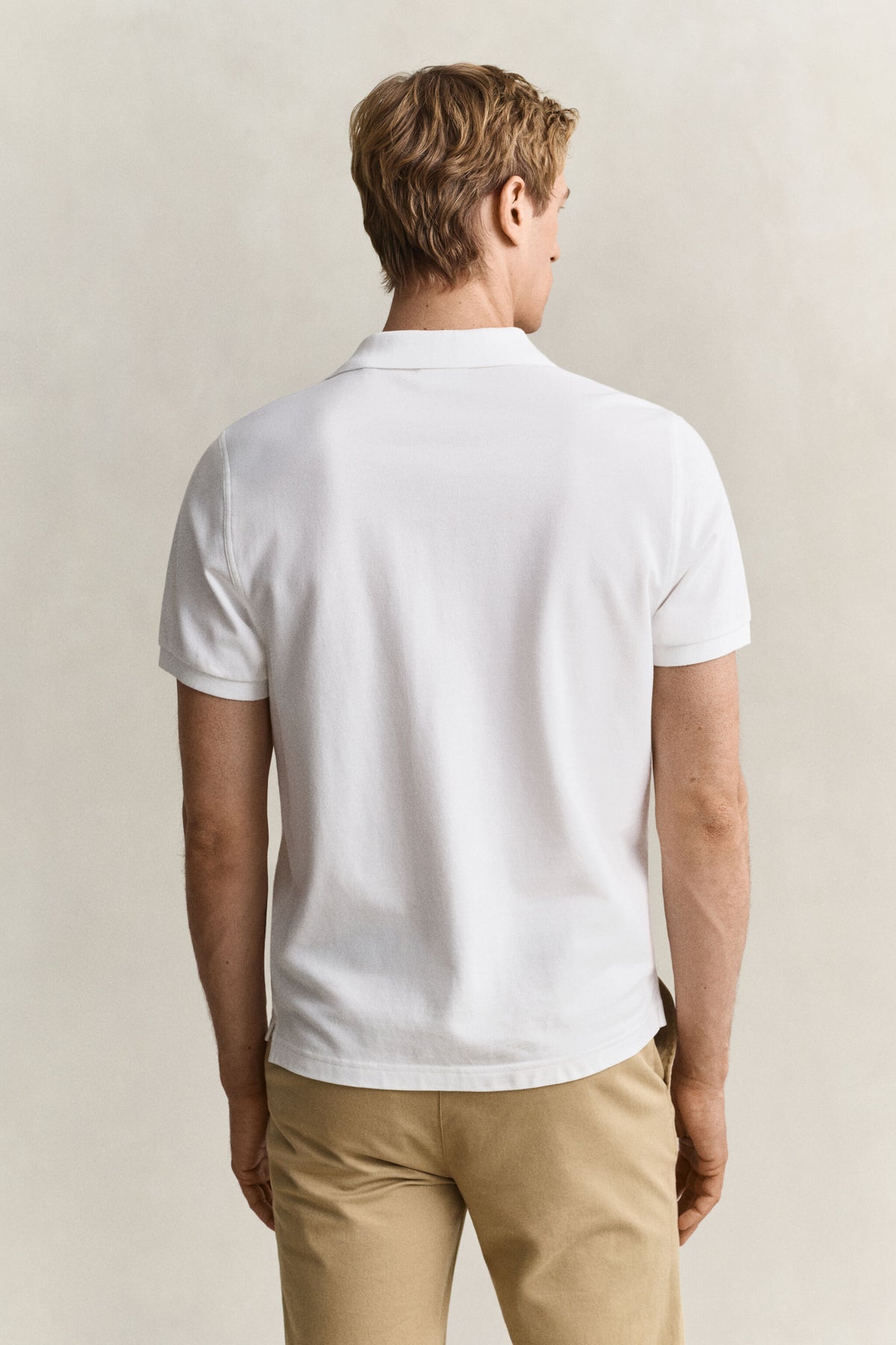 REG SHIELD SS PIQUE POLO-WHITE