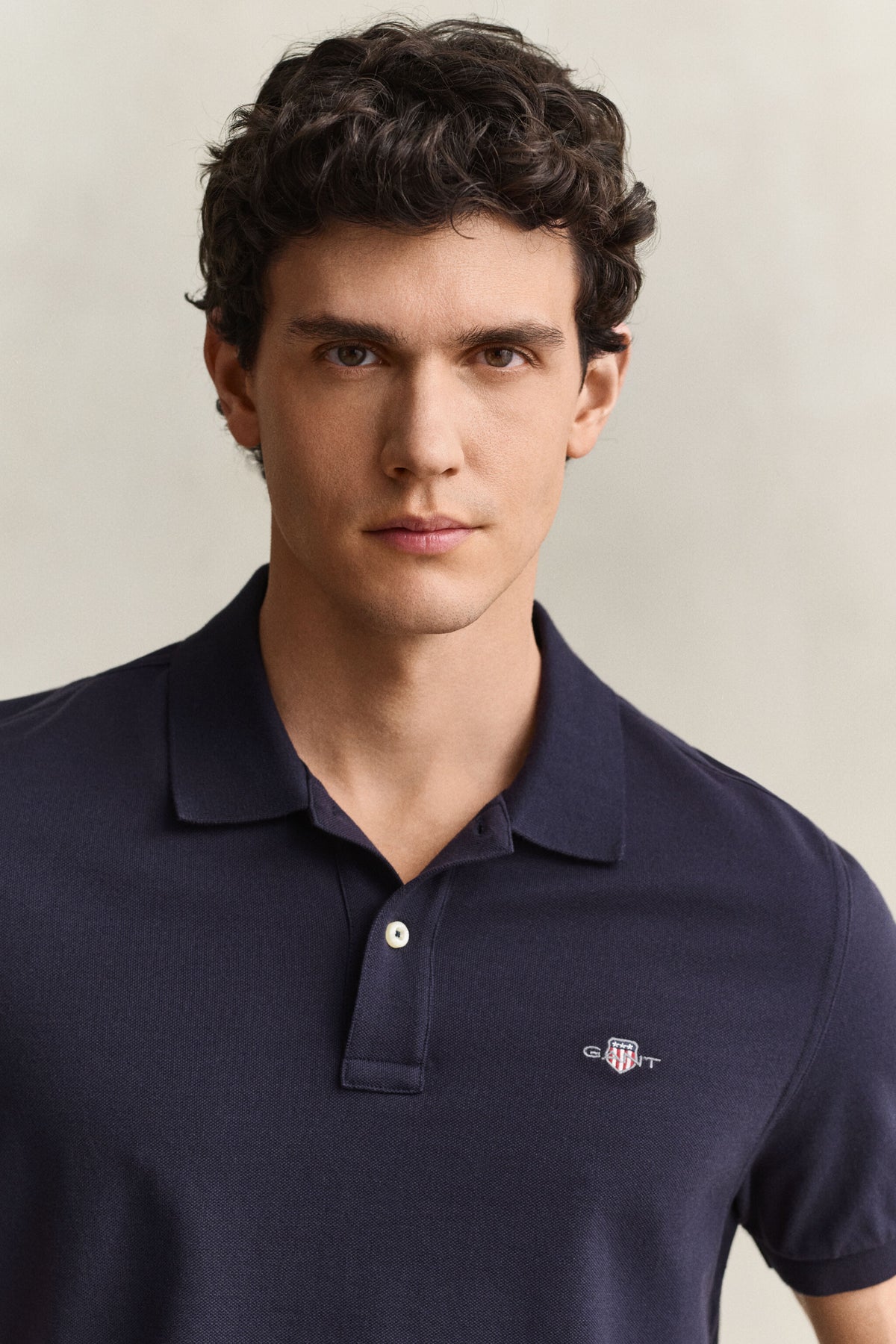 REG SHIELD SS PIQUE POLO-EVENING BLUE