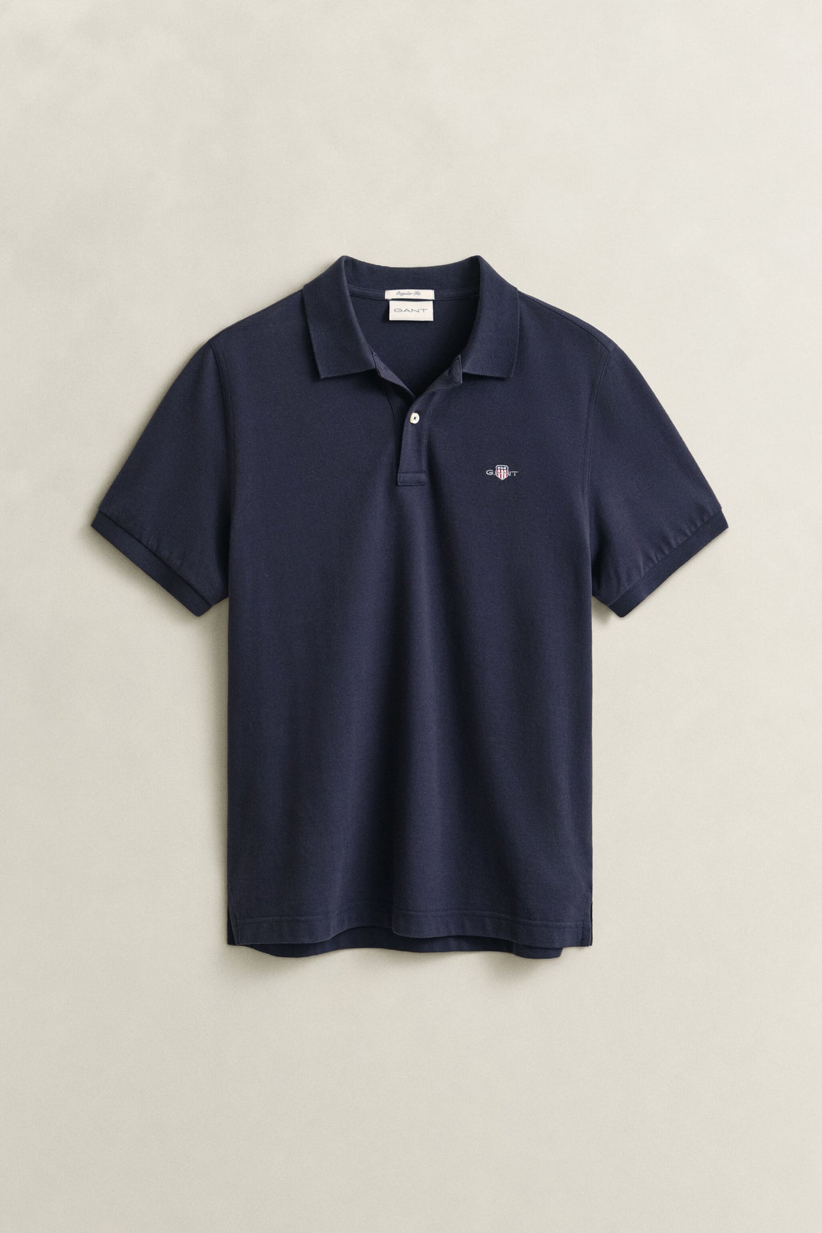 REG SHIELD SS PIQUE POLO-EVENING BLUE