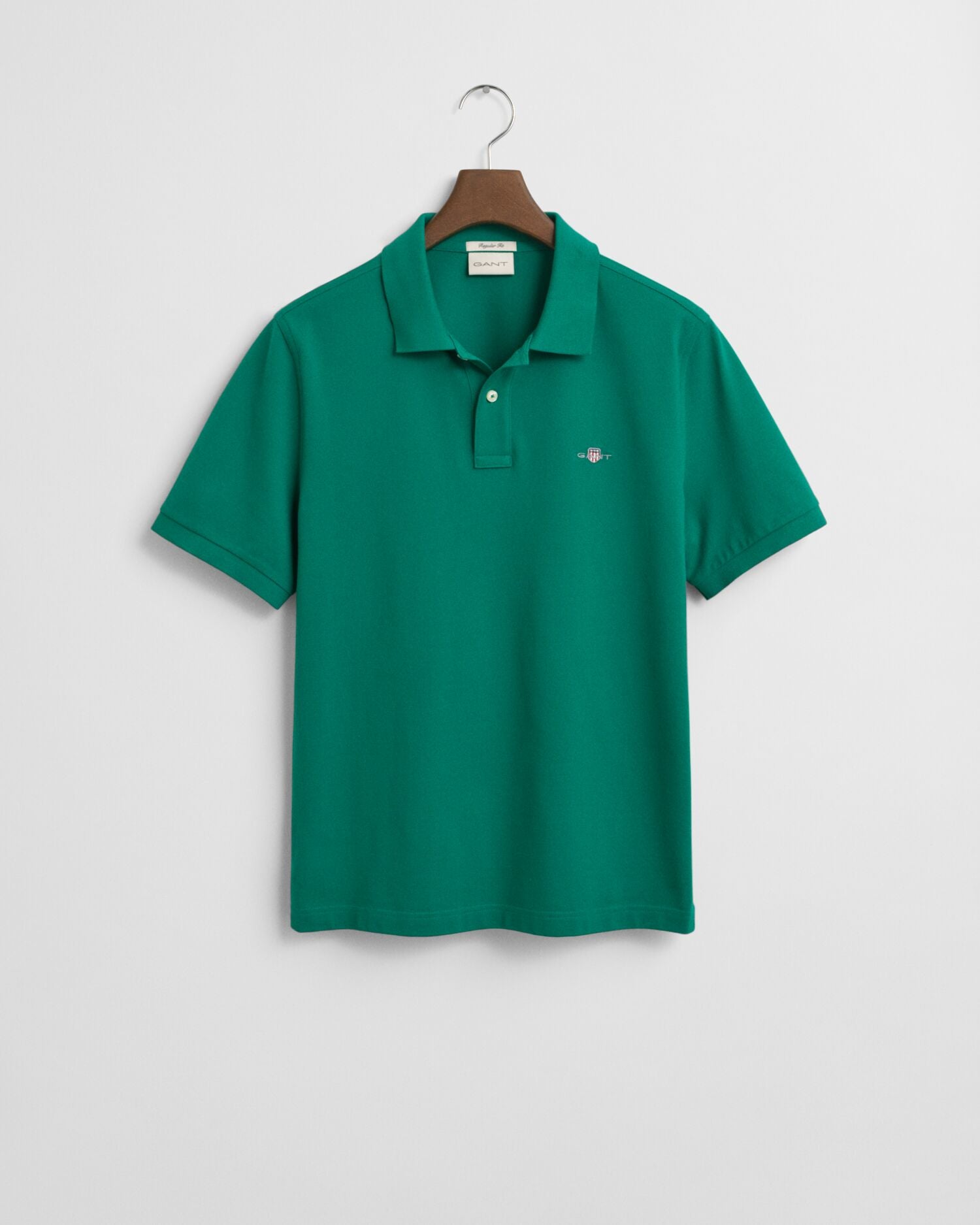 REG SHIELD SS PIQUE POLO-BRIGHT GREEN