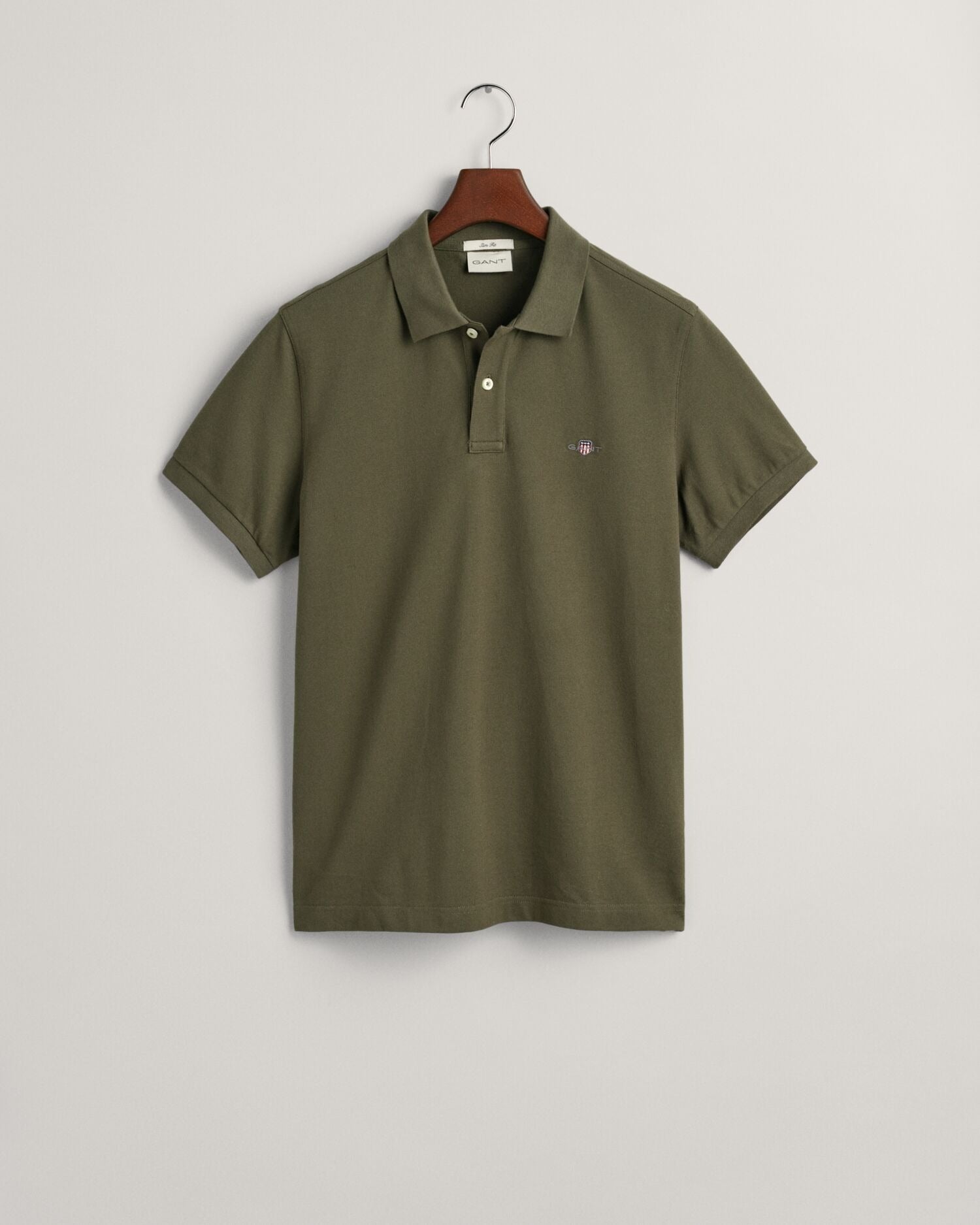 SLIM SHIELD SS PIQUE POLO-RACING GREEN