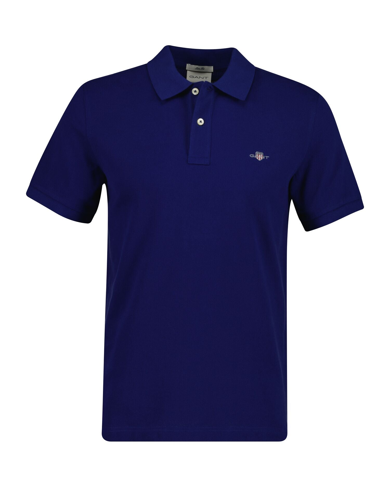 SLIM SHIELD SS PIQUE POLO-RICH NAVY