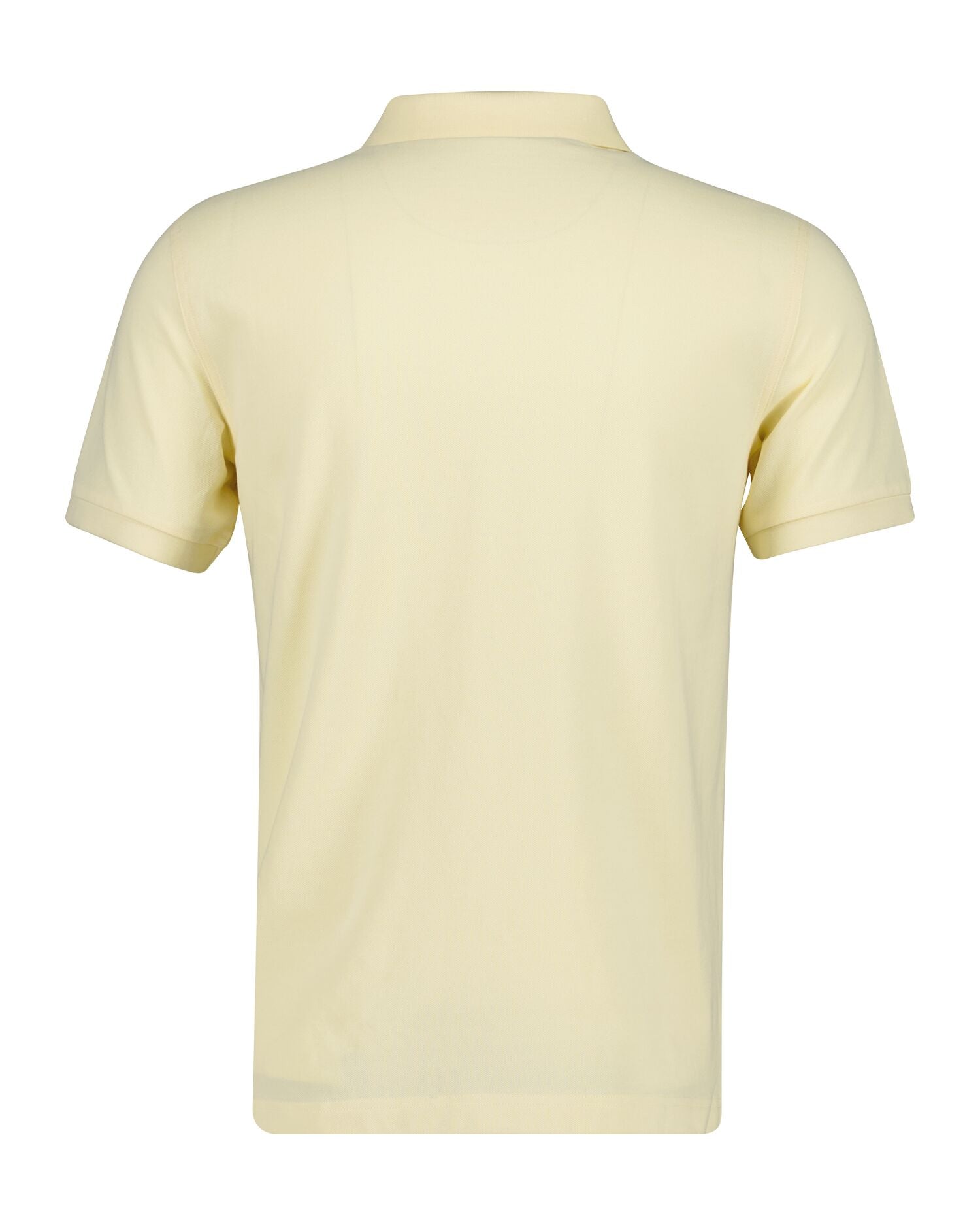 SLIM SHIELD SS PIQUE POLO-VANILLA YELLOW