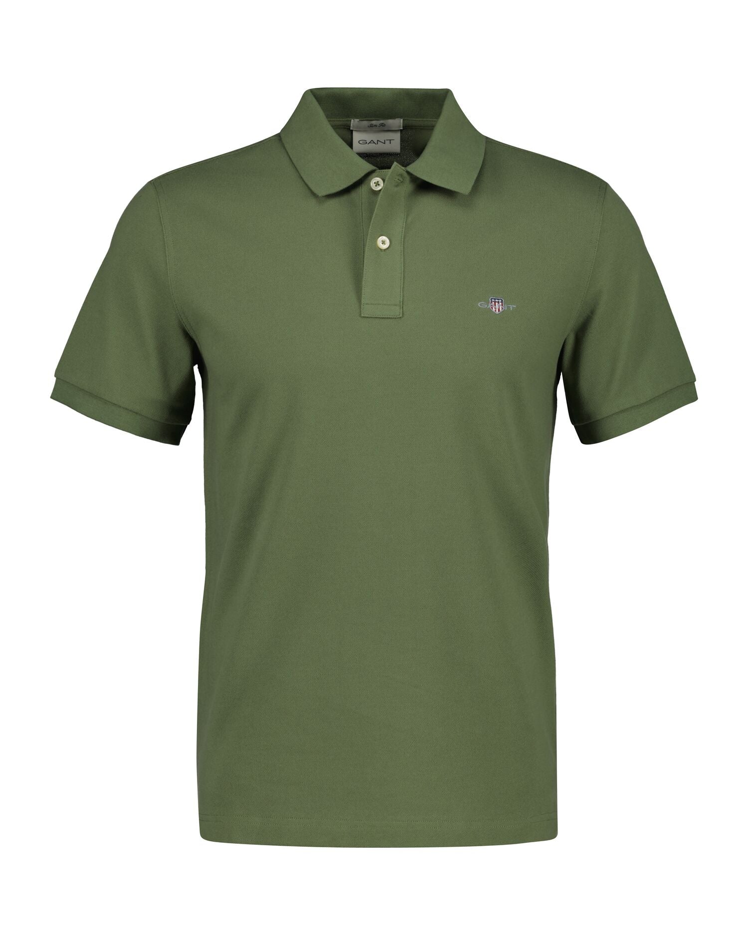 SLIM SHIELD SS PIQUE POLO-DRY HERB GREEN
