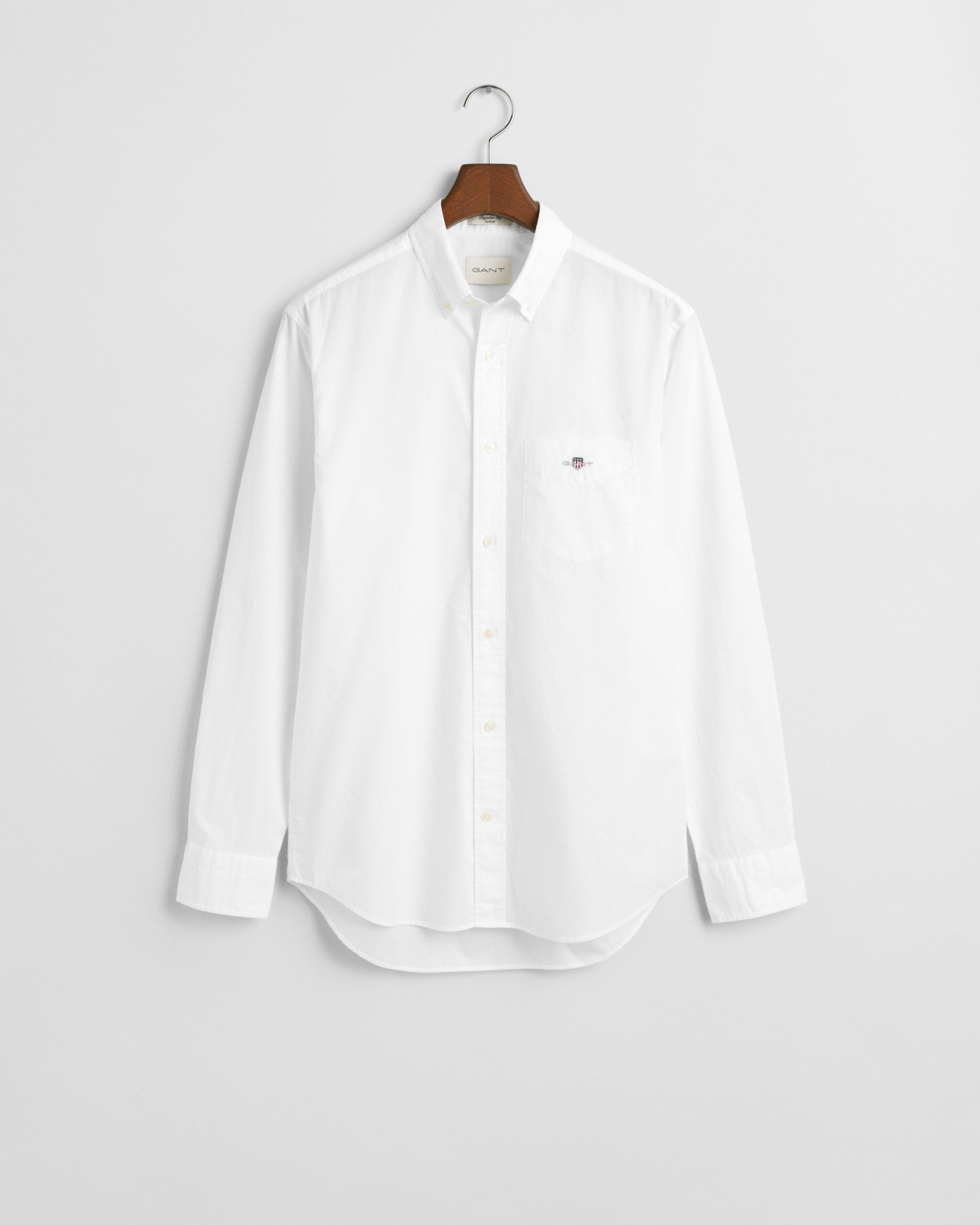 Reg Classic Poplin Shirt-White
