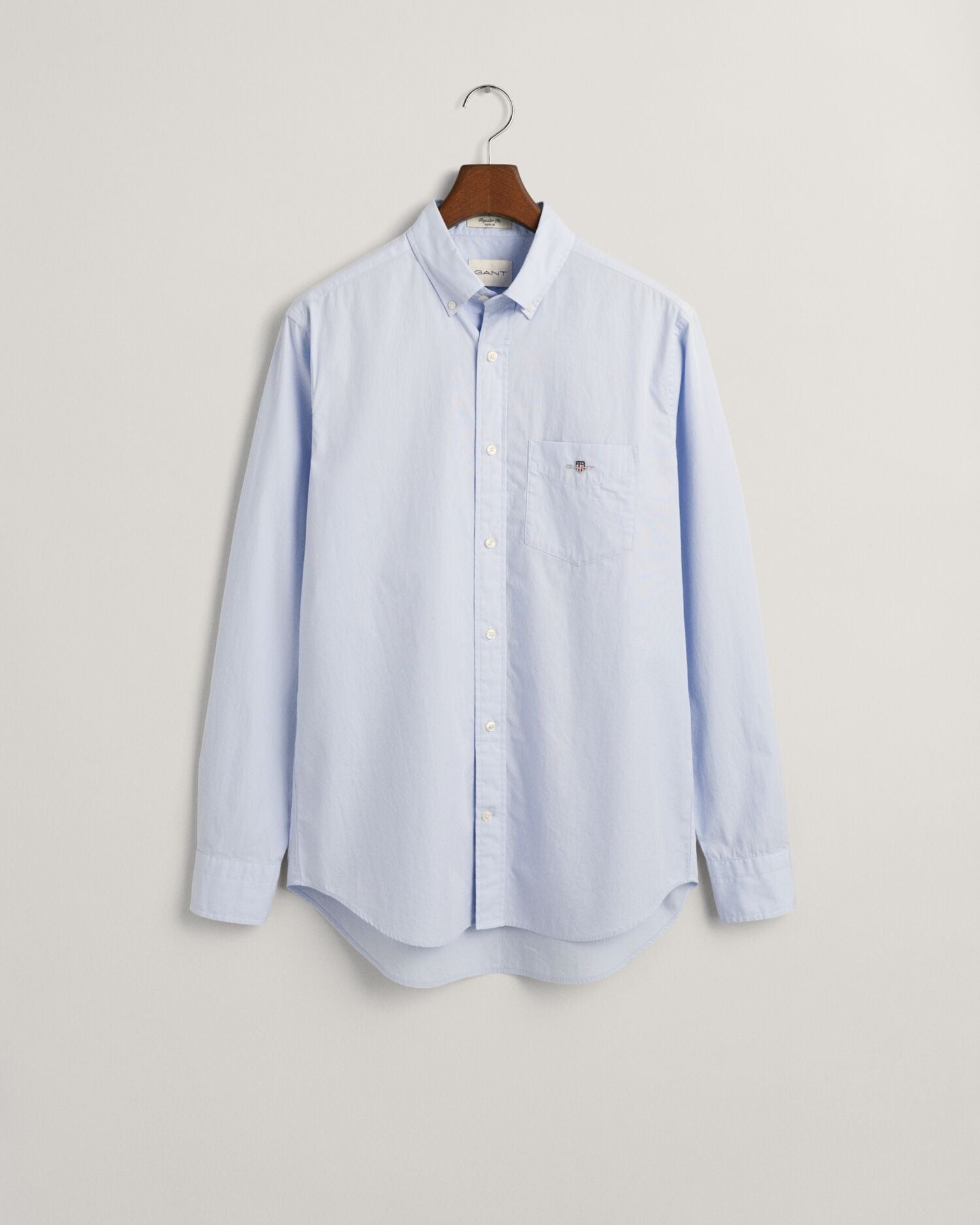 REG CLASSIC POPLIN SHIRT-LIGHT BLUE