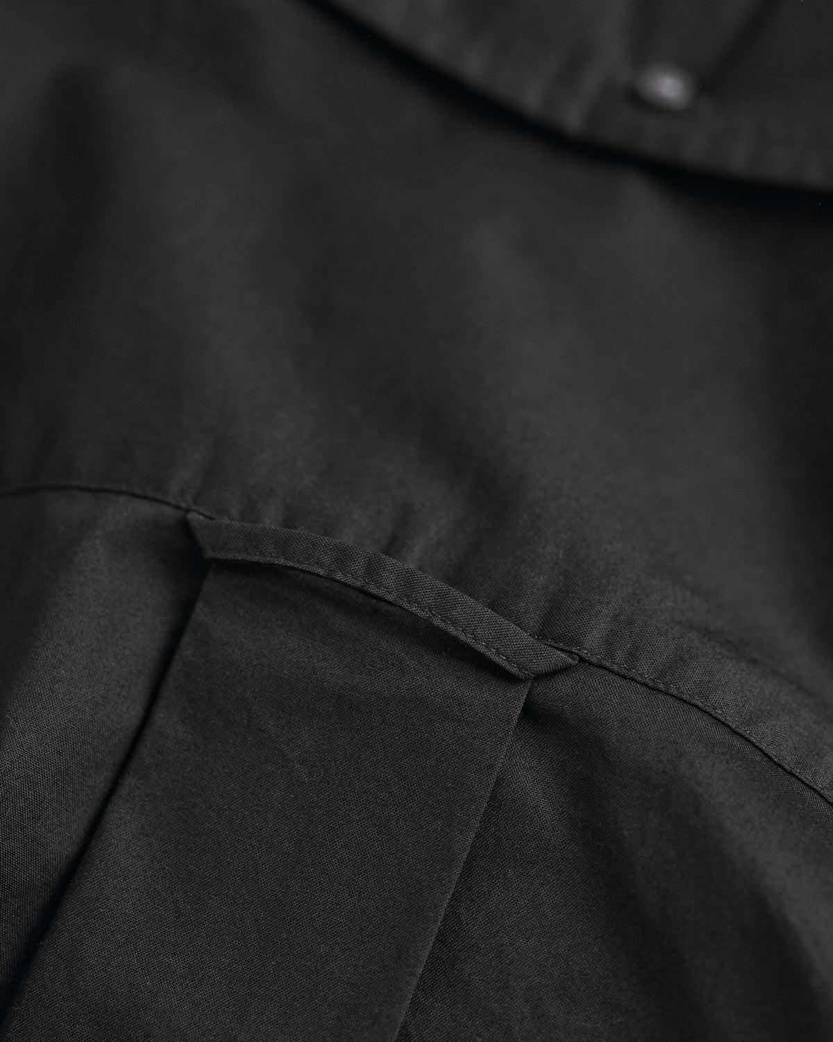 REG CLASSIC POPLIN SHIRT-BLACK