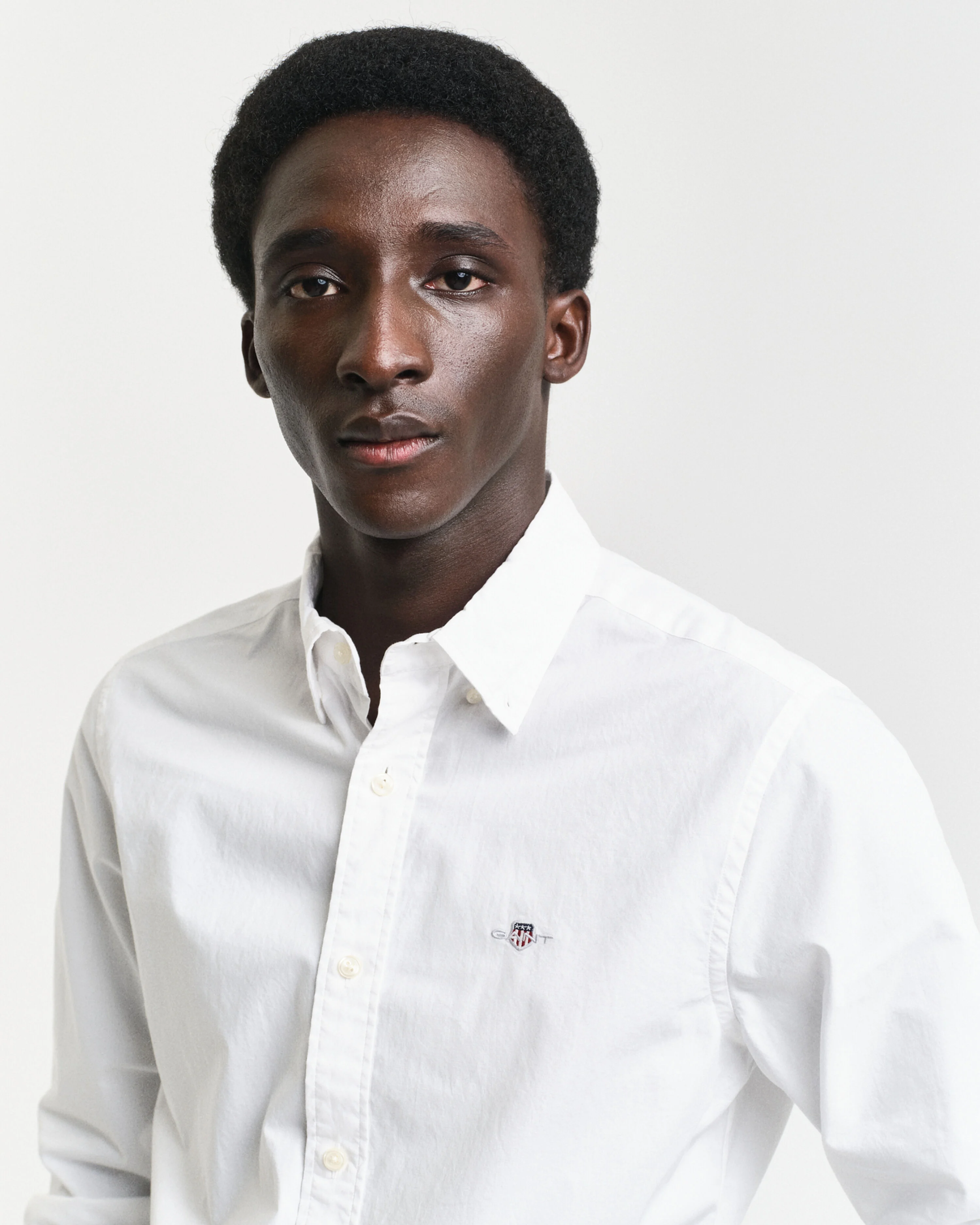 SLIM CLASSIC POPLIN SHIRT-WHITE