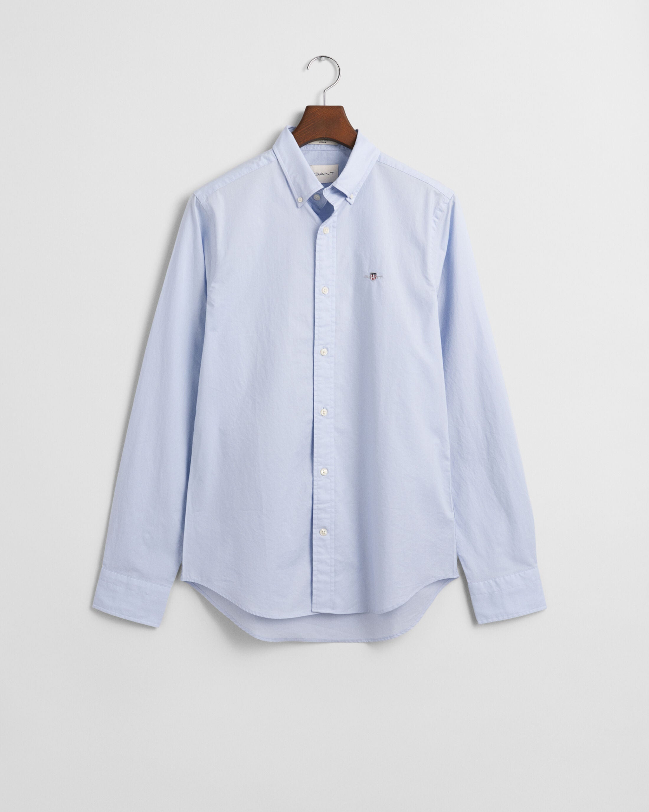 SLIM CLASSIC POPLIN SHIRT-LIGHT BLUE