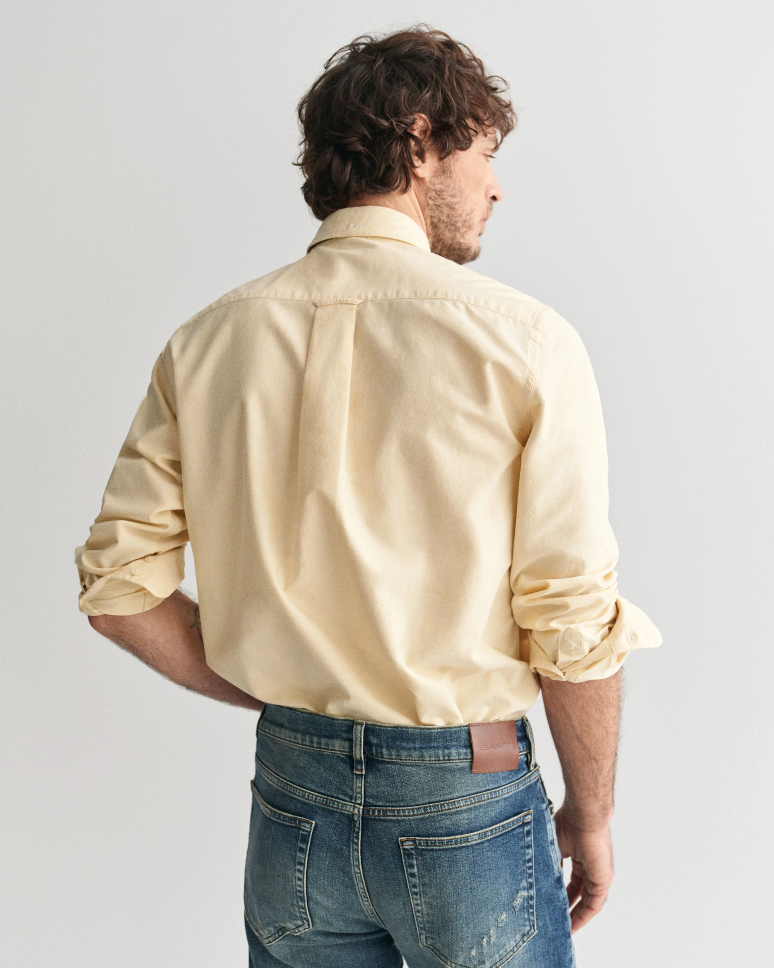 REG OXFORD SHIRT-DESERT