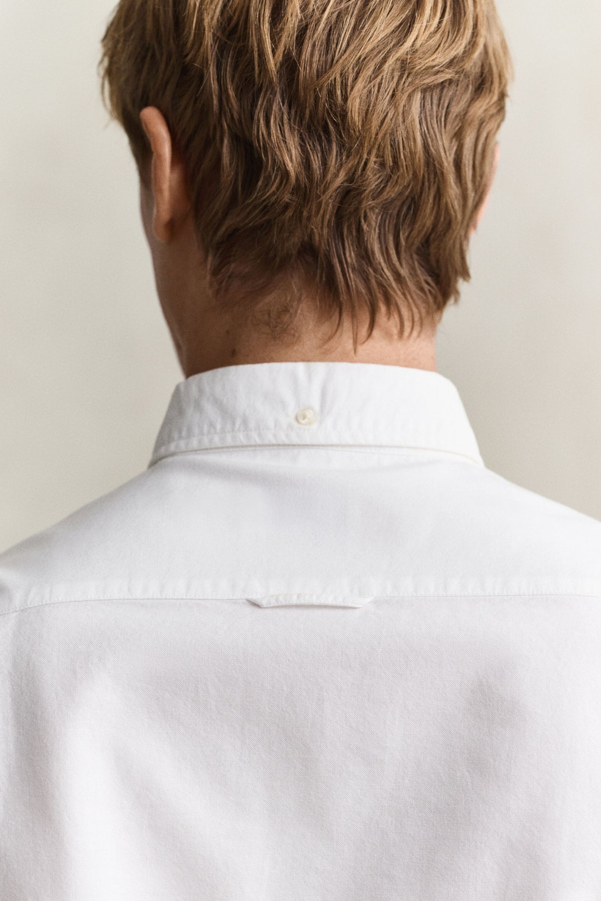 SLIM OXFORD SHIRT-WHITE