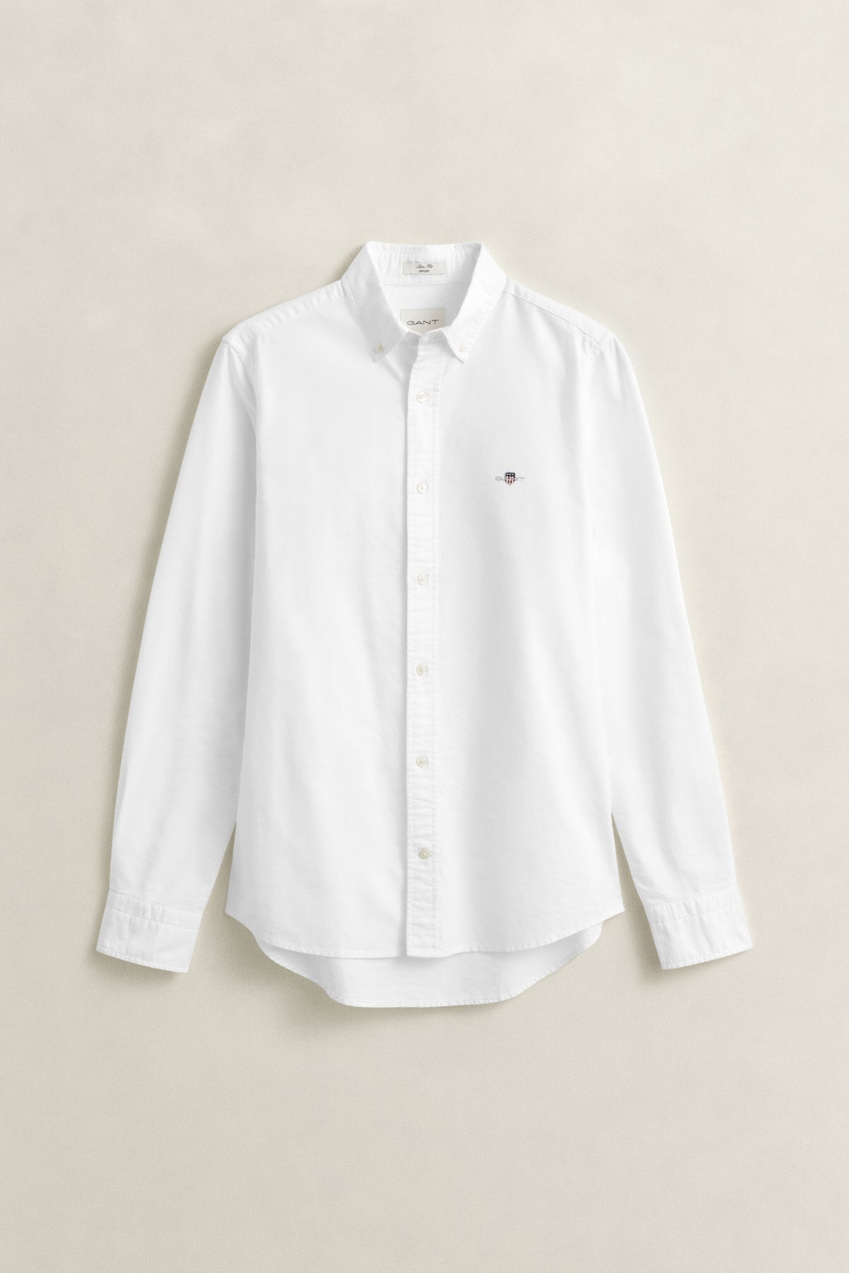 SLIM OXFORD SHIRT-WHITE
