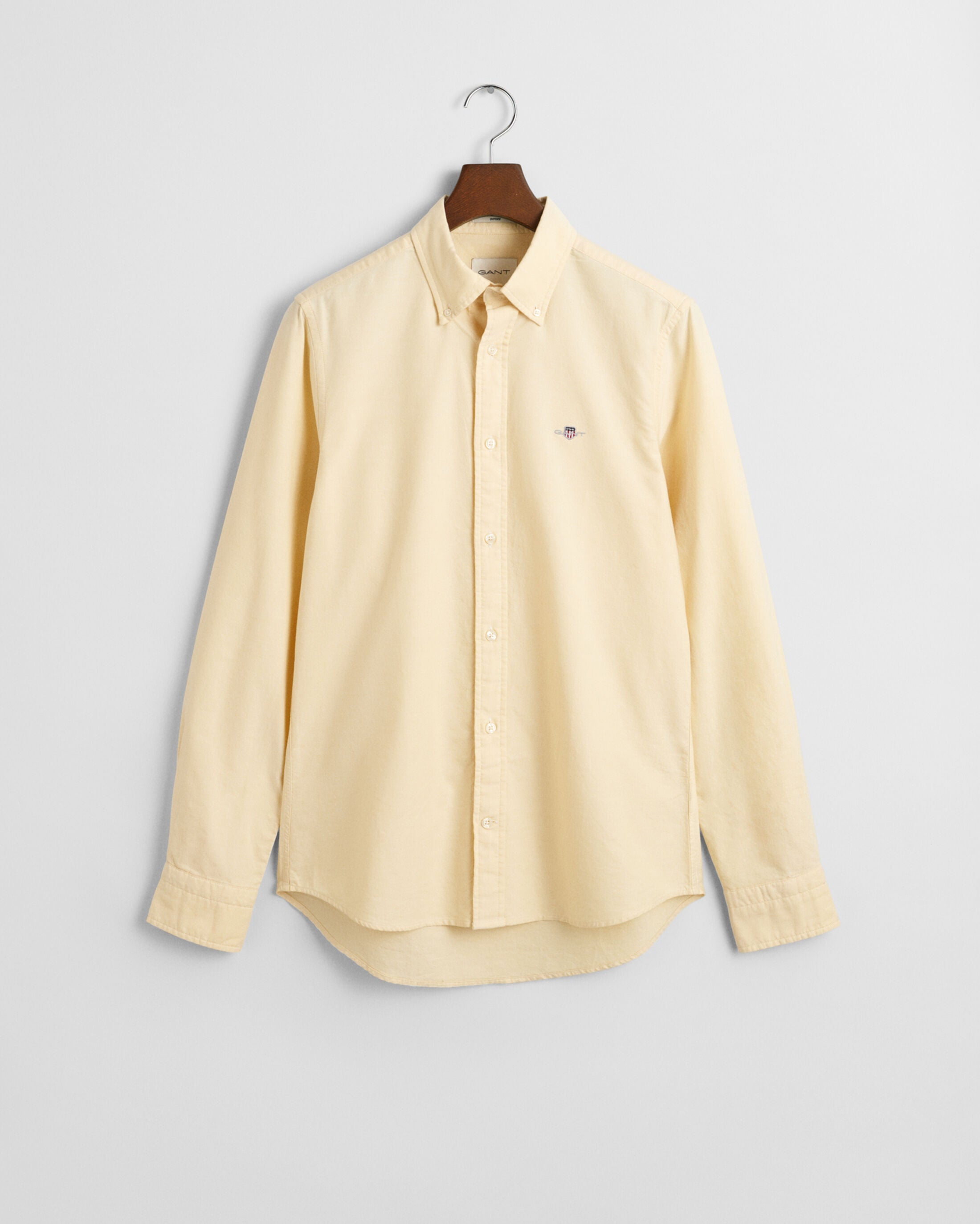 SLIM OXFORD SHIRT-DESERT