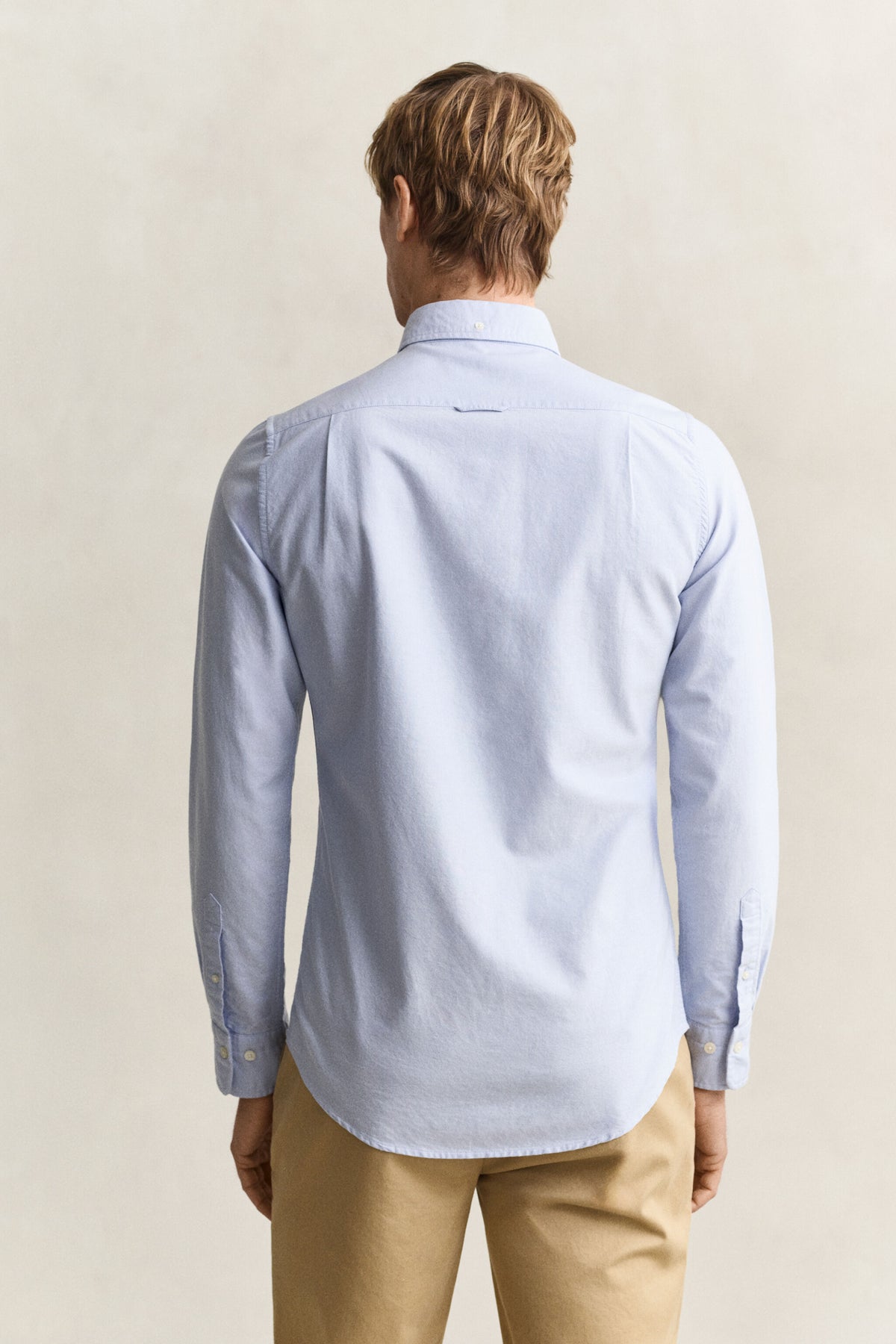 SLIM OXFORD SHIRT-LIGHT BLUE
