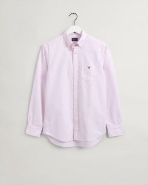 THE OXFORD SHIRT REG BD-LIGHT PINK