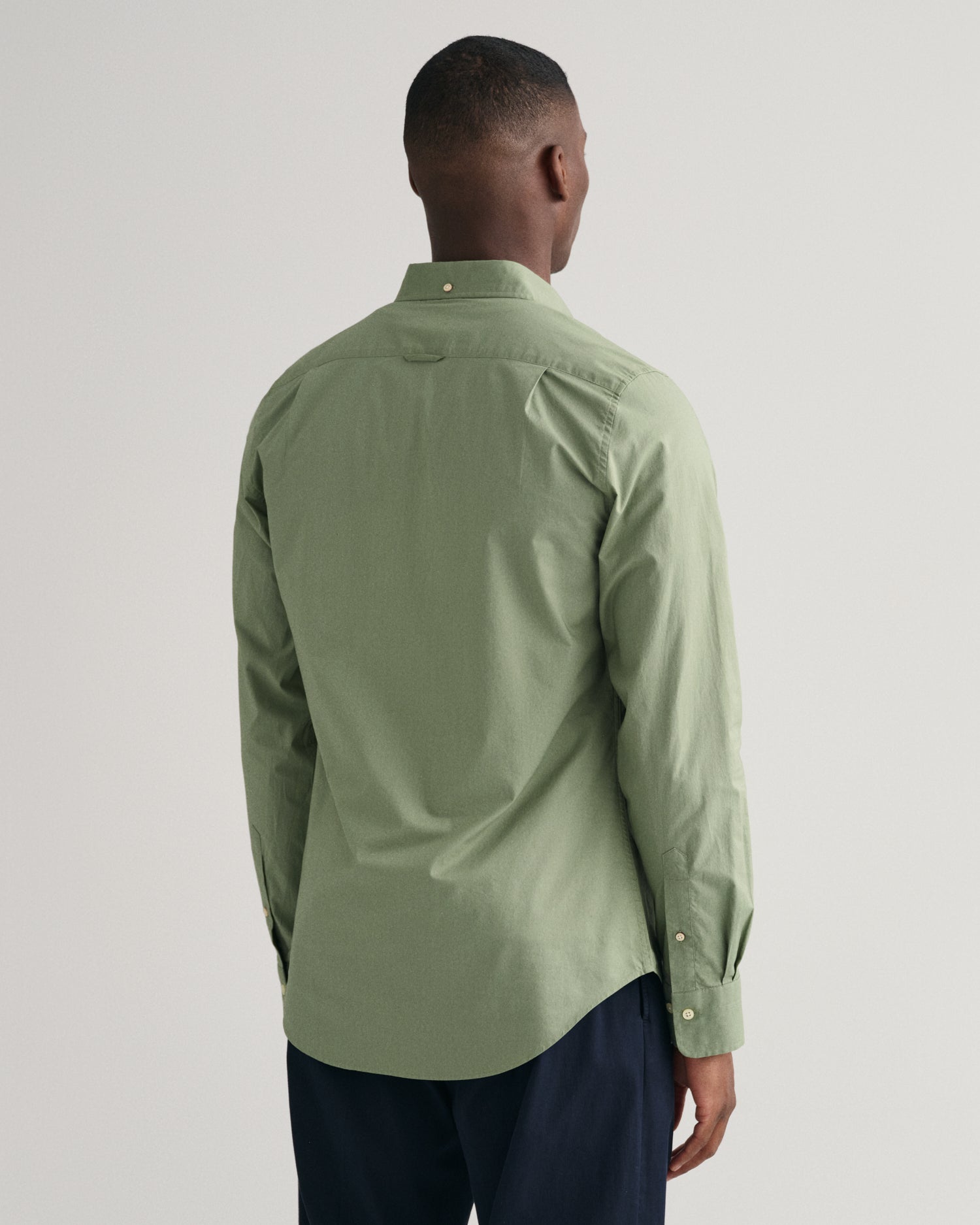 THE BROADCLOTH SLIM BD-KALAMATA GREEN