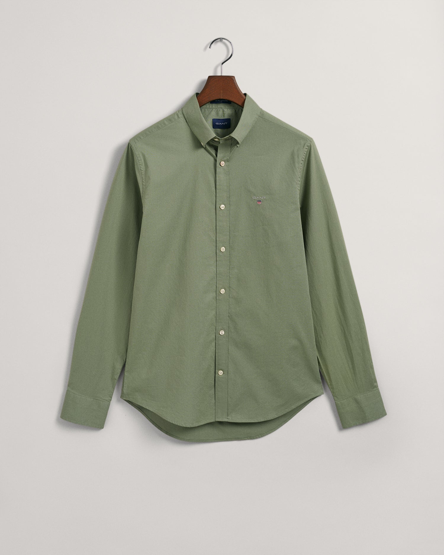 THE BROADCLOTH SLIM BD-KALAMATA GREEN