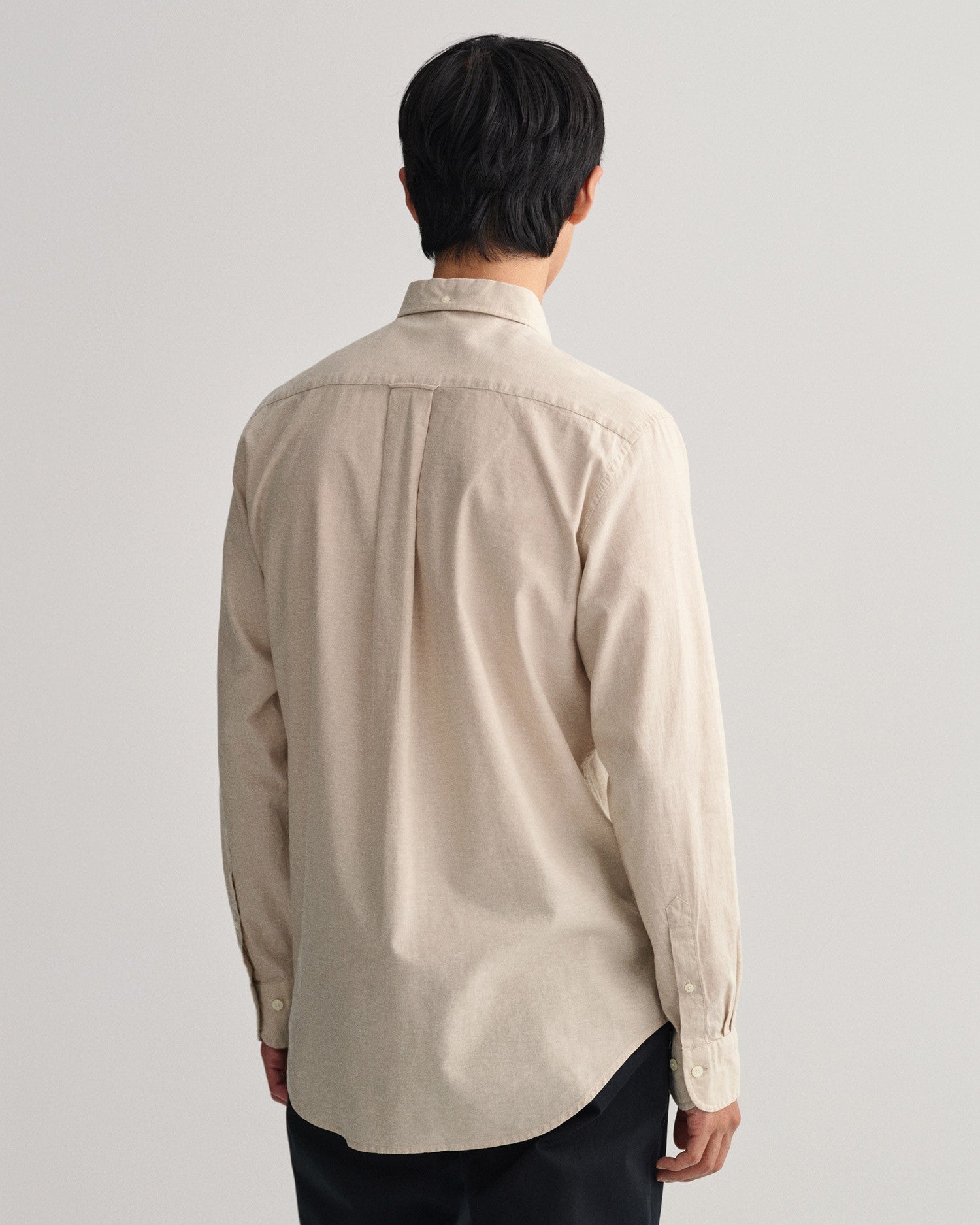 REG COTTON LINEN SHIRT-DRY SAND