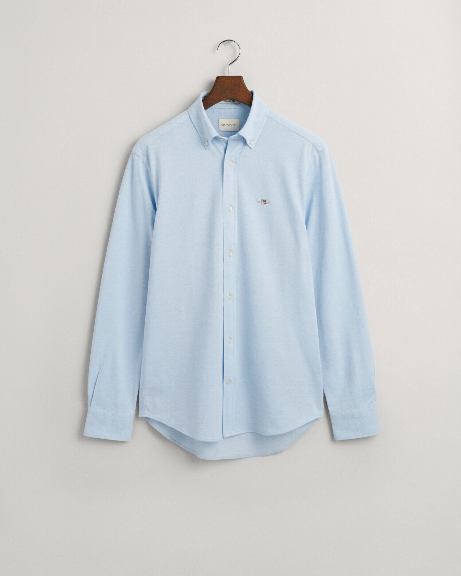 REG JERSEY PIQUE SHIRT-CAPRI BLUE