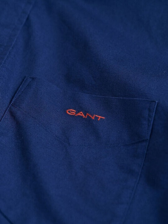 REG BEEFY OXFORD SHIRT-PERSIAN BLUE