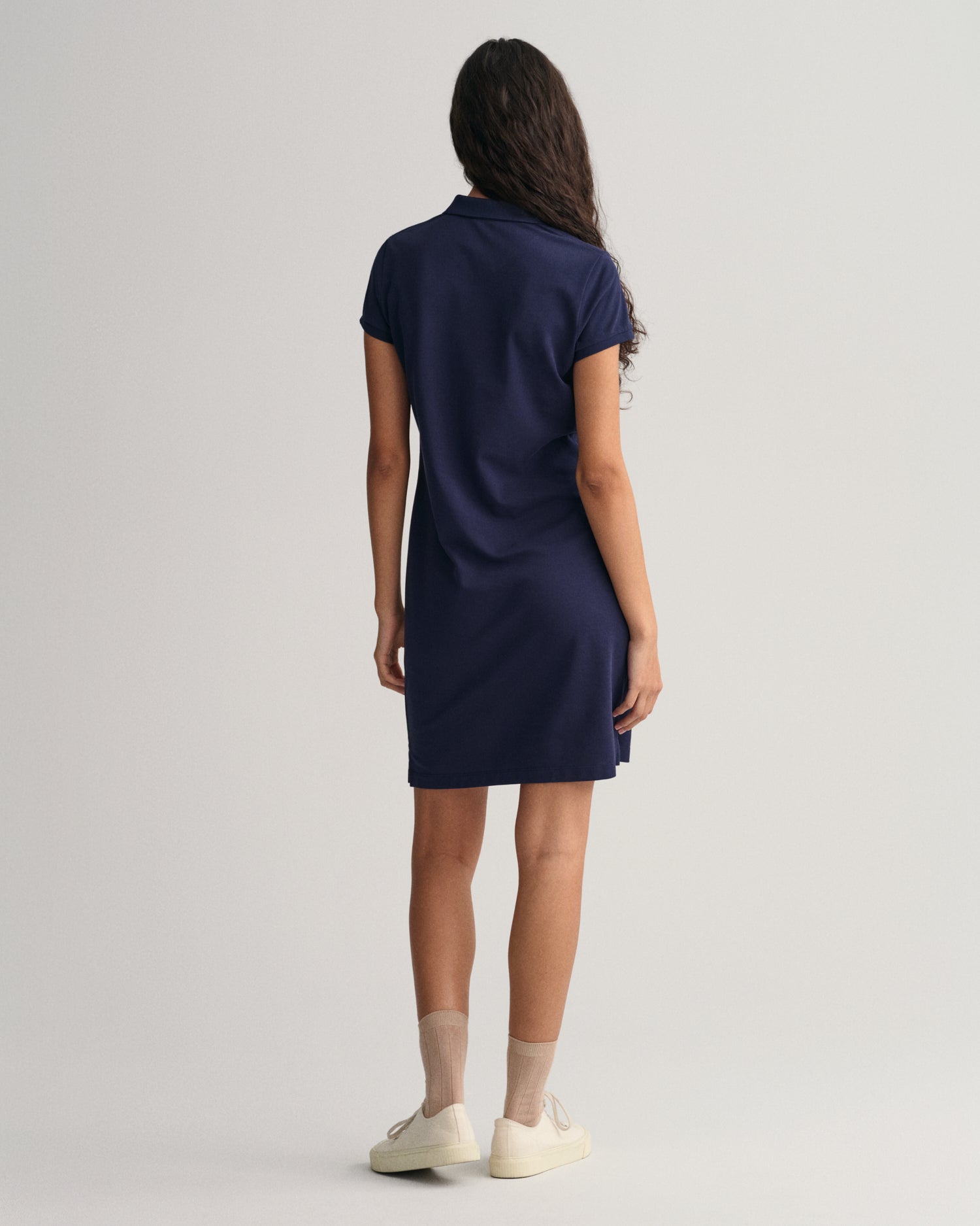 ORIGINAL PIQUE SS DRESS-EVENING BLUE