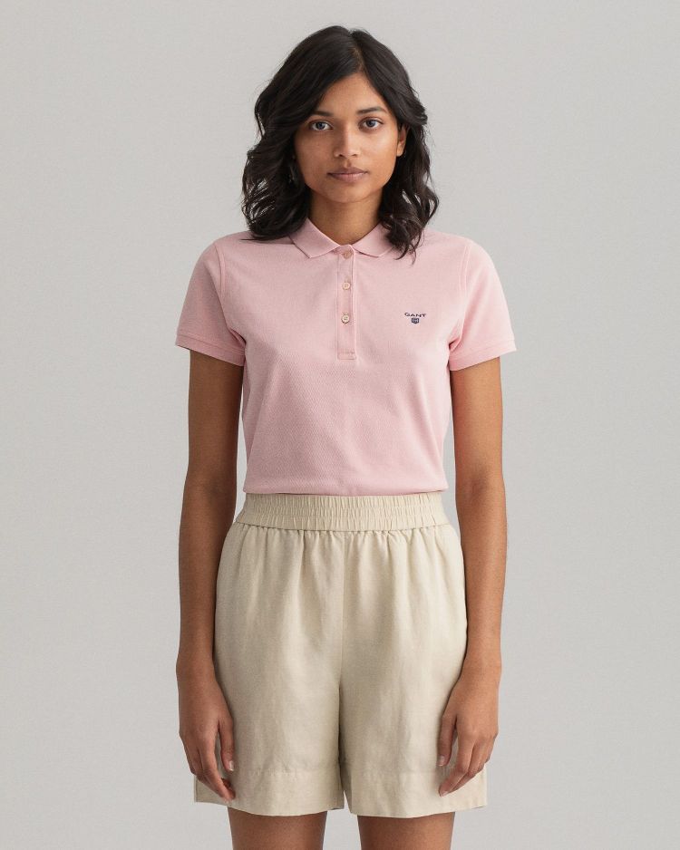 MD. SUMMER PIQUE-PREPPY PINK