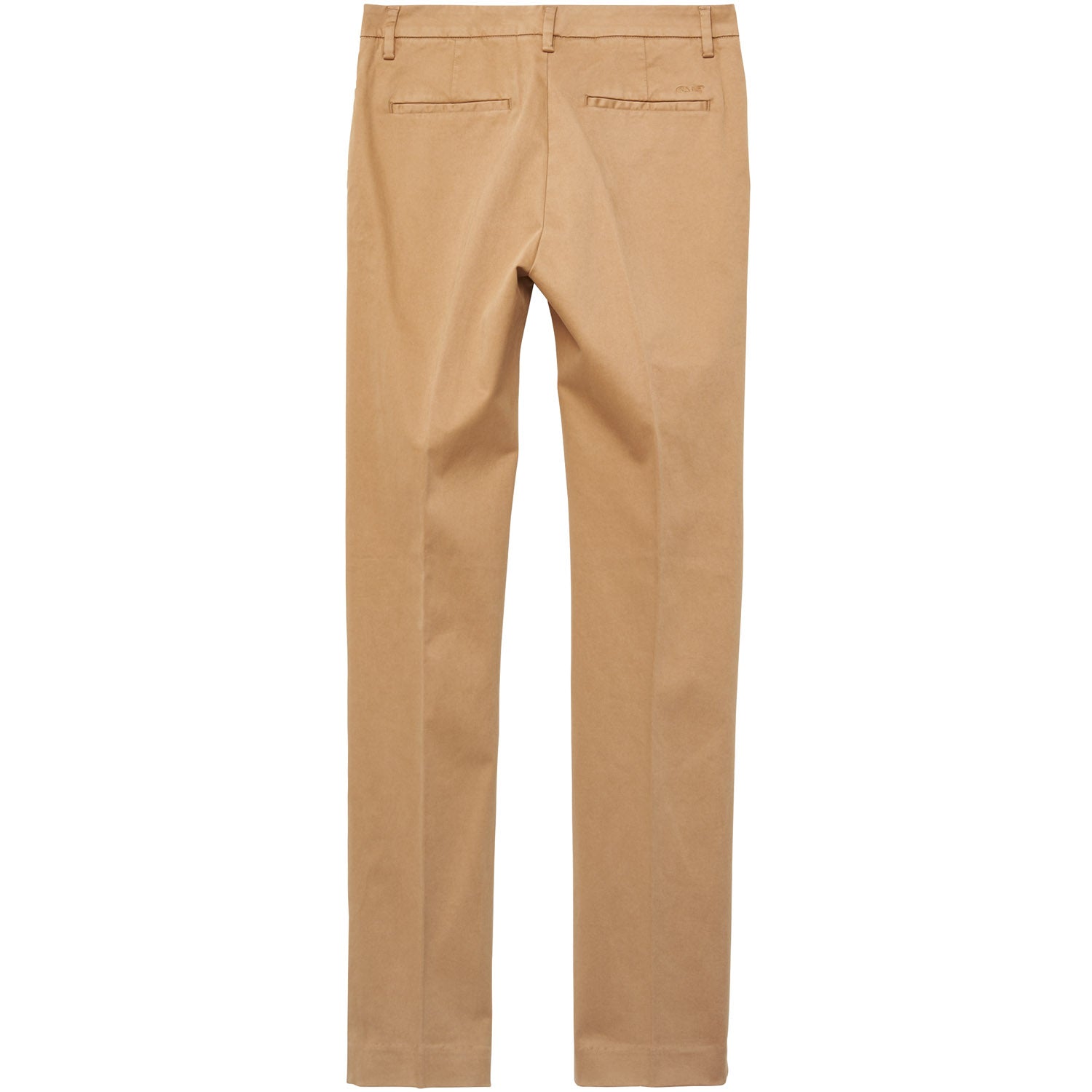 SATIN SLACKS-WARM KHAKI
