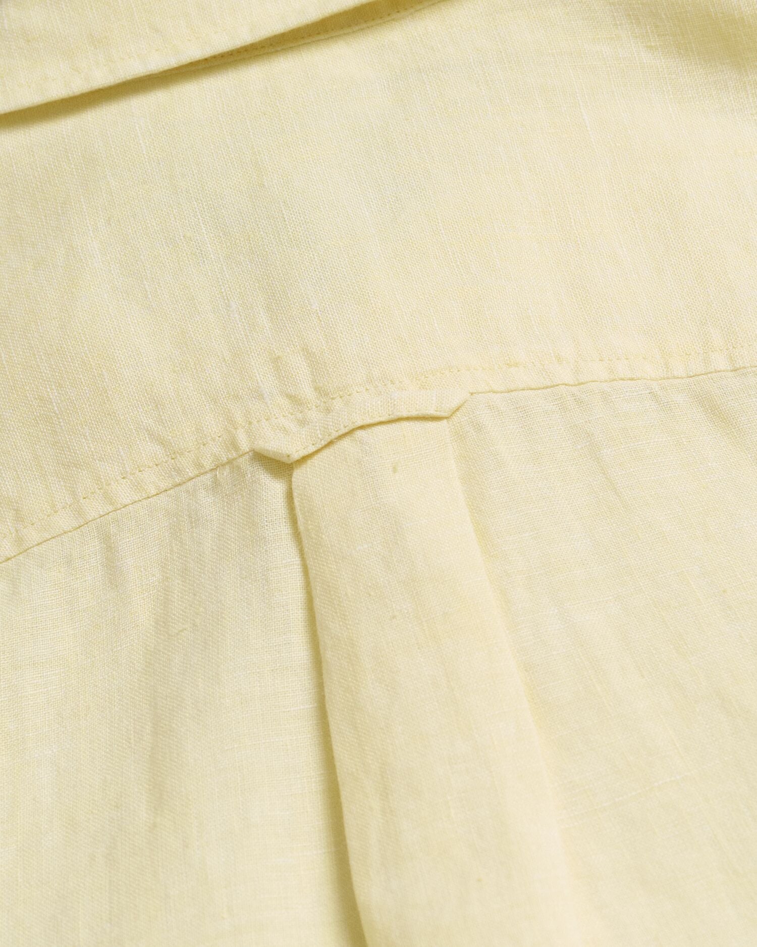 REG LINEN CHAMBRAY SHIRT-LEMONADE YELLOW