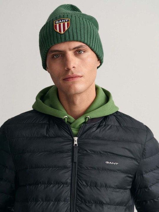 LIGHT PADDED BOMBER JACKET-BLACK