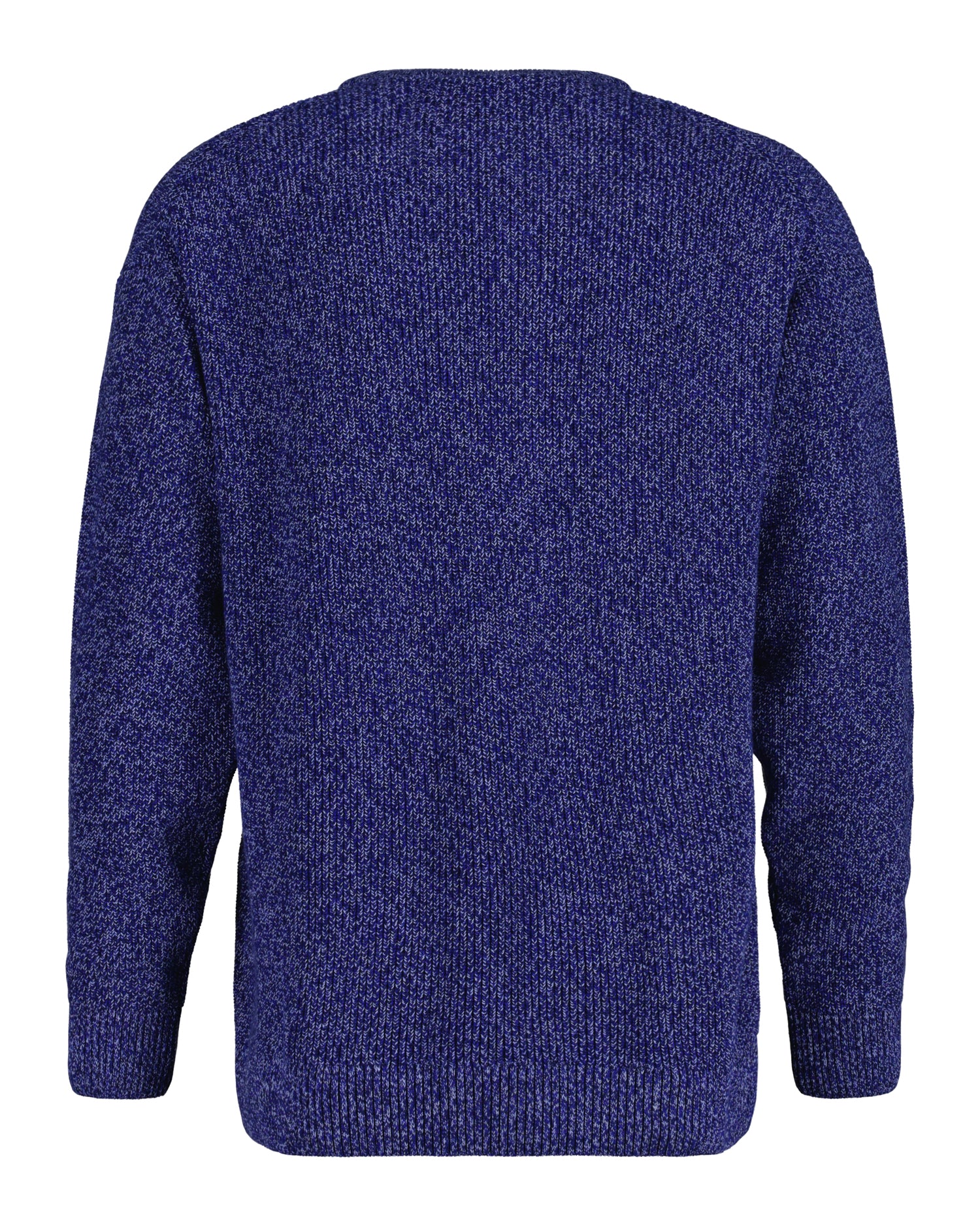 TWISTED YARN C-NECK-EVENING BLUE