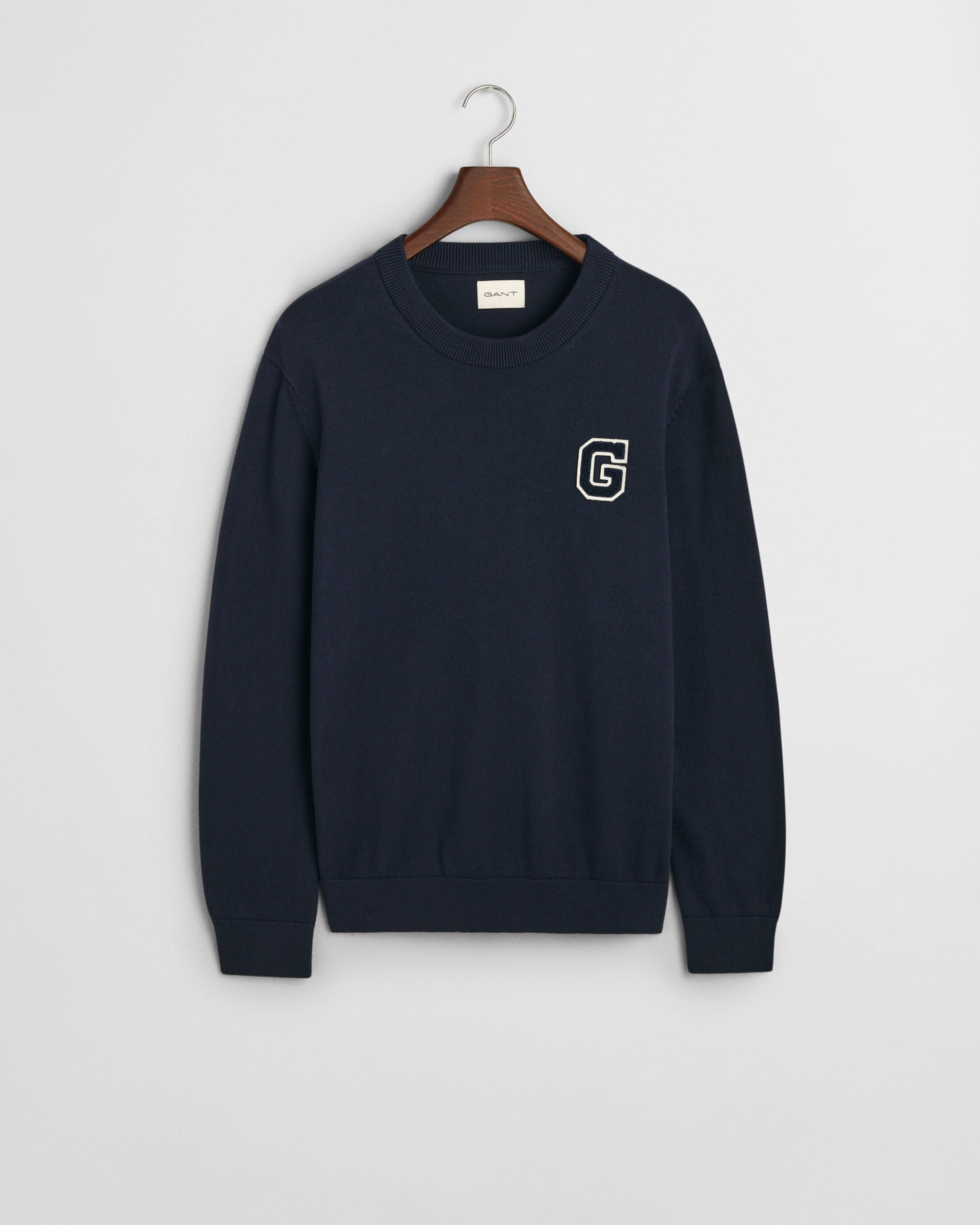 BADGE C-NECK-EVENING BLUE