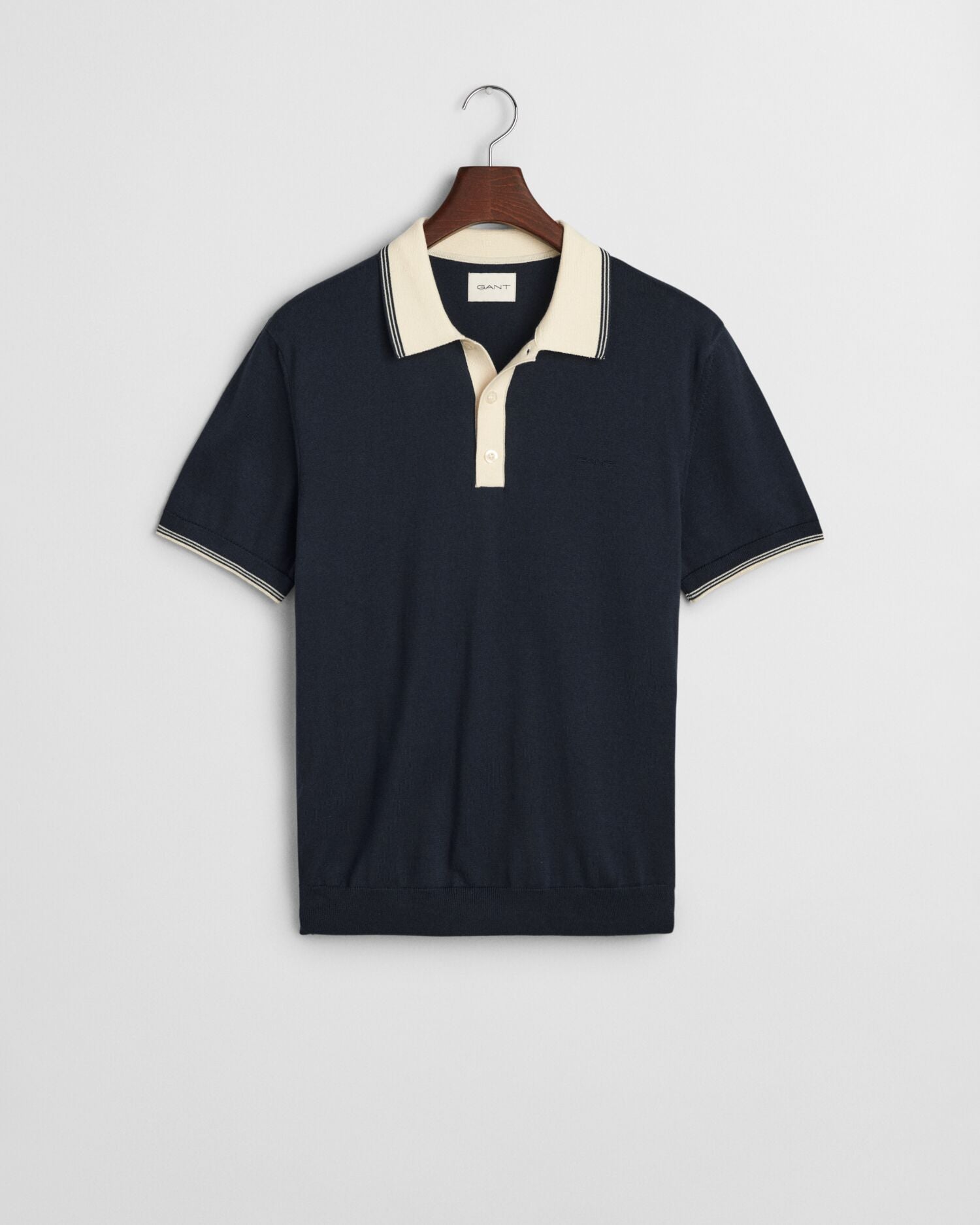 MODAL BLEND SS POLO-EVENING BLUE