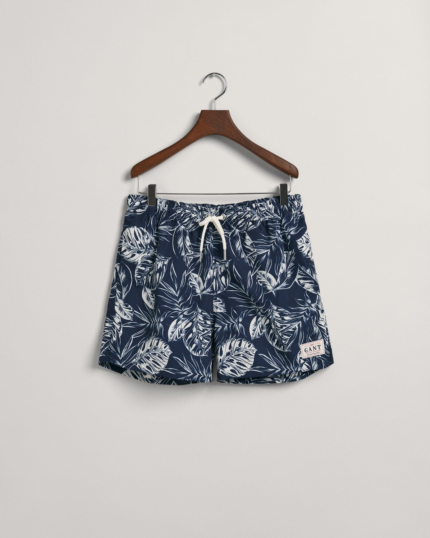 CF TROPICAL LEAVES PRINT SW SHORTS-MARINE